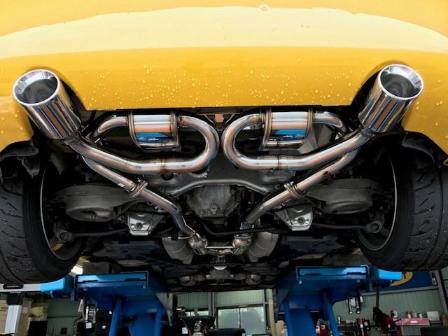 日産 フェアレディZ Z33 マフラー交換 | 日産 フェアレディZ 吸・排気