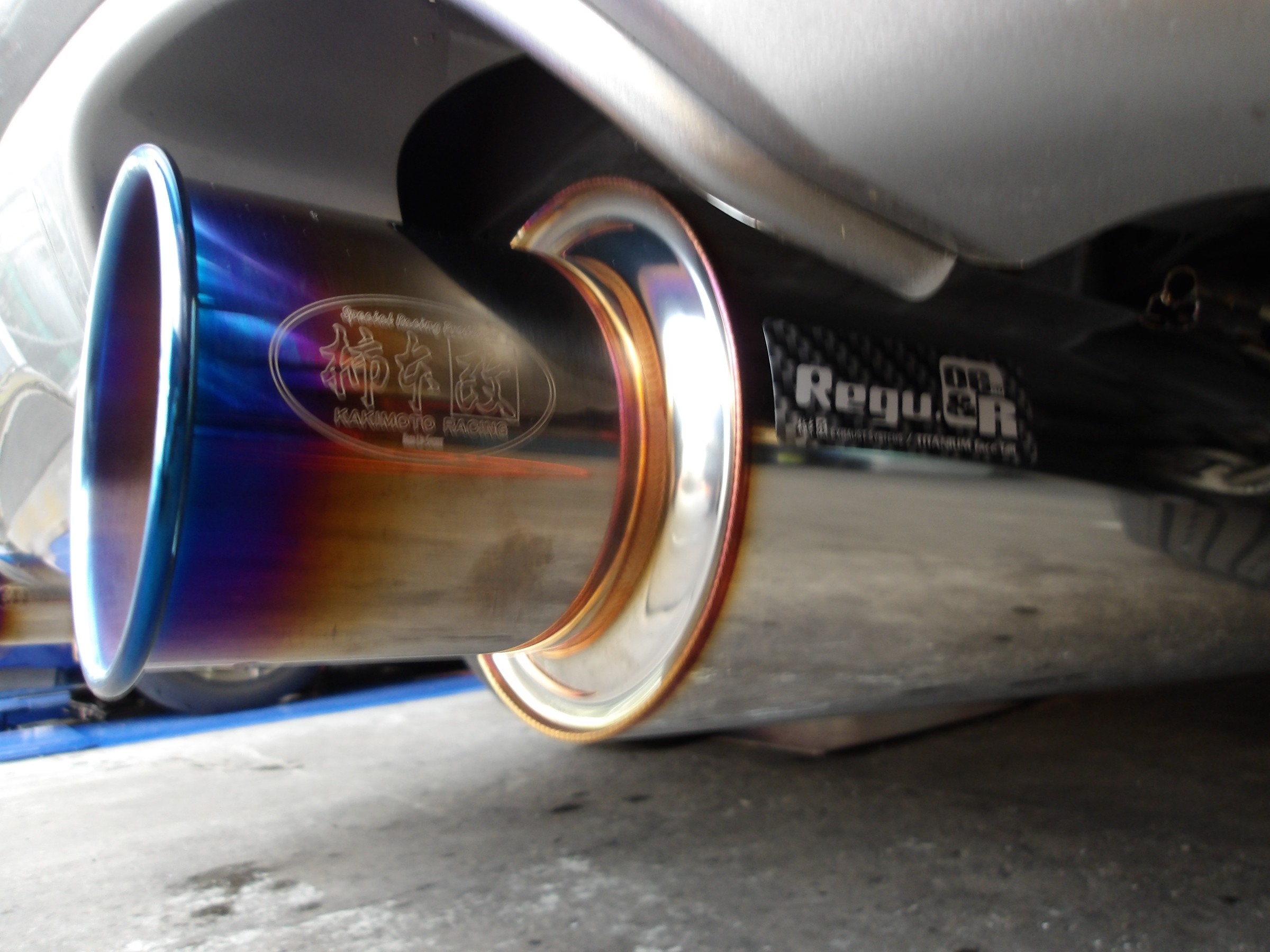 レガシィ B4（BL5）柿本製スポーツマフラー「Regu.06&R（保安基準適合