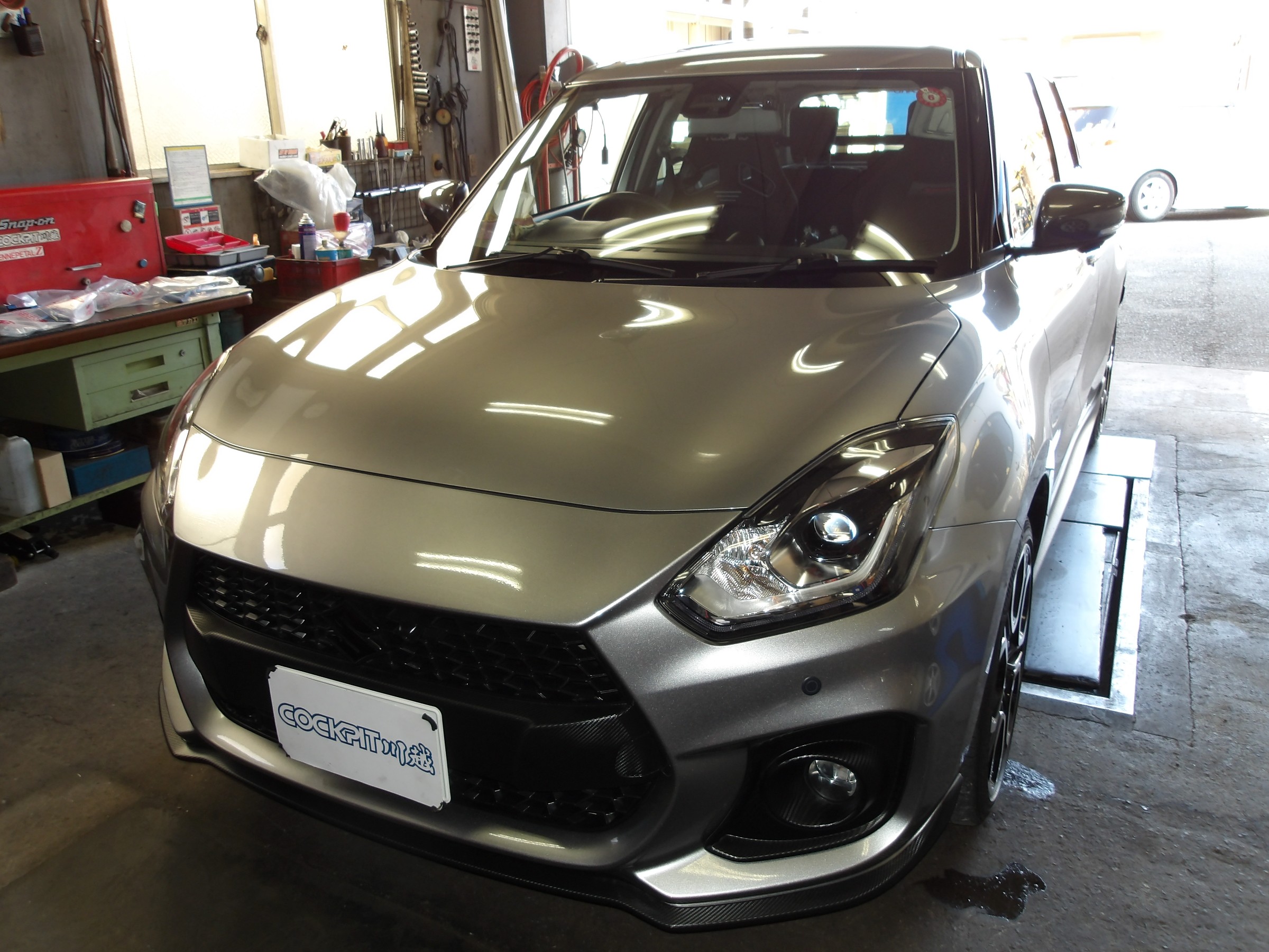 スイフトスポーツ（ZC33S）クスコ製補強パーツ「パワーブレース（前後