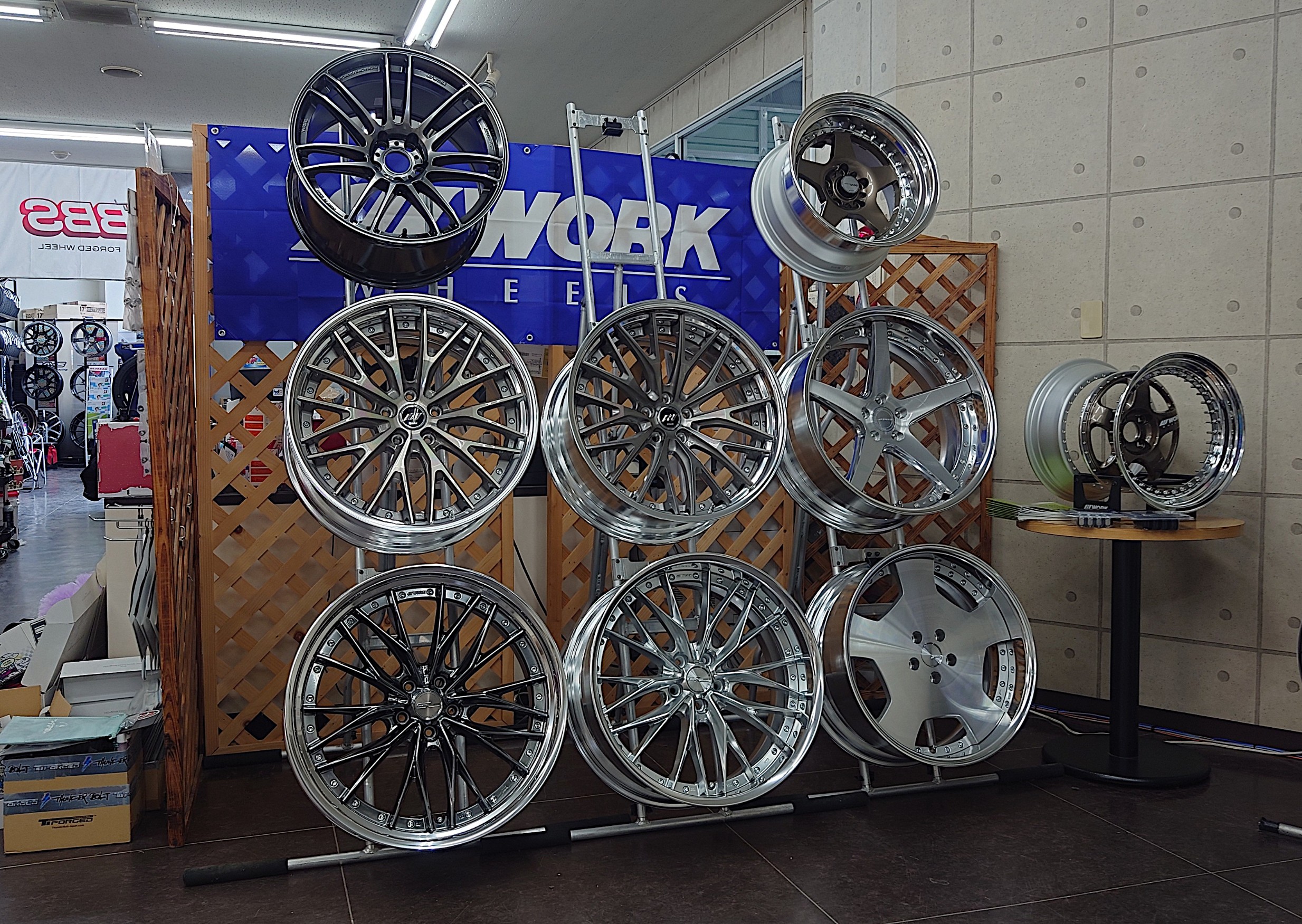 WORK(ワーク)「新作ホイール展示会」絶賛開催中です WORK(ワーク)「新作ホイール展示会」絶賛開催中です