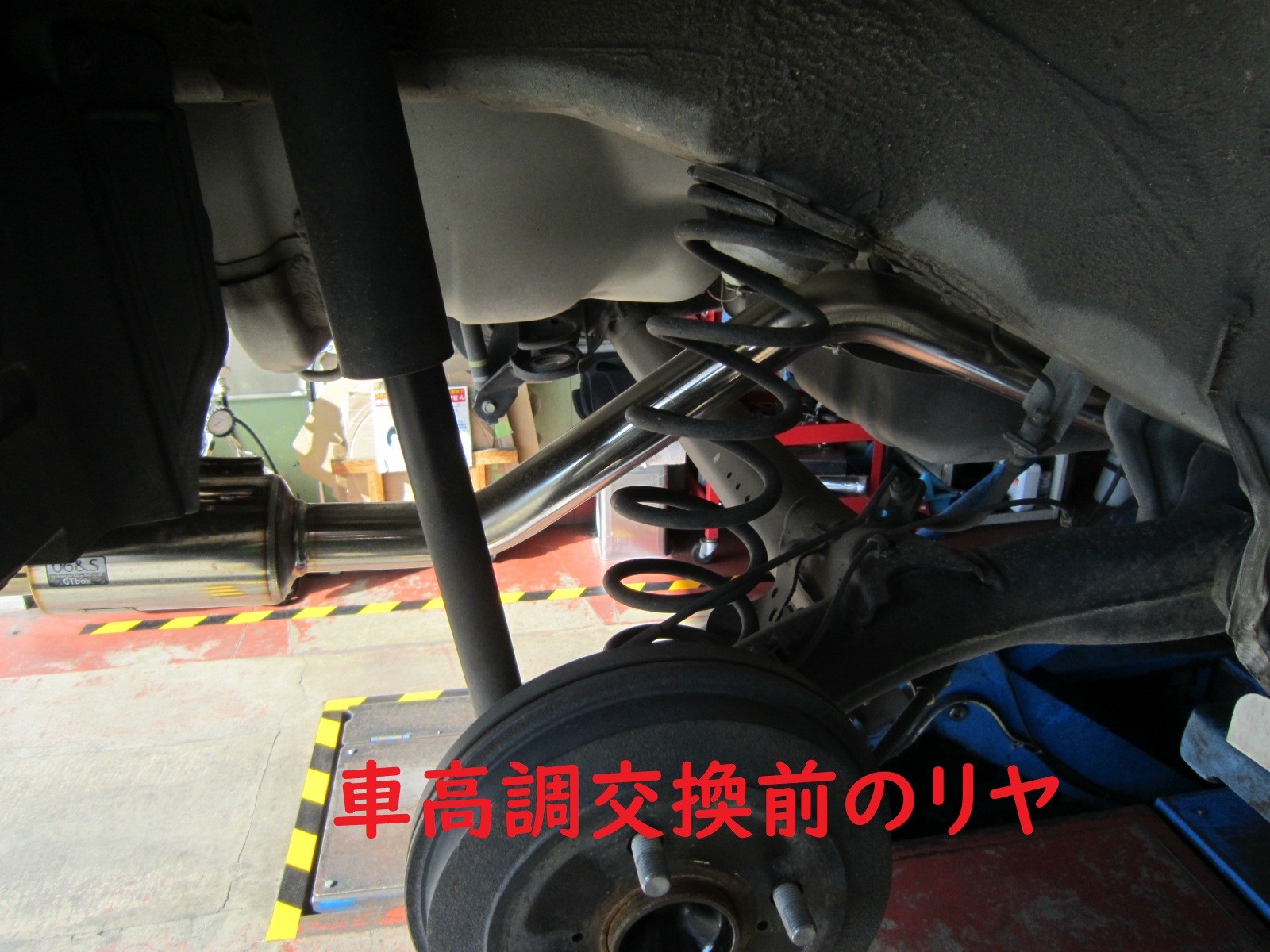 タント 車高調取り付け | ダイハツ タント 足まわり