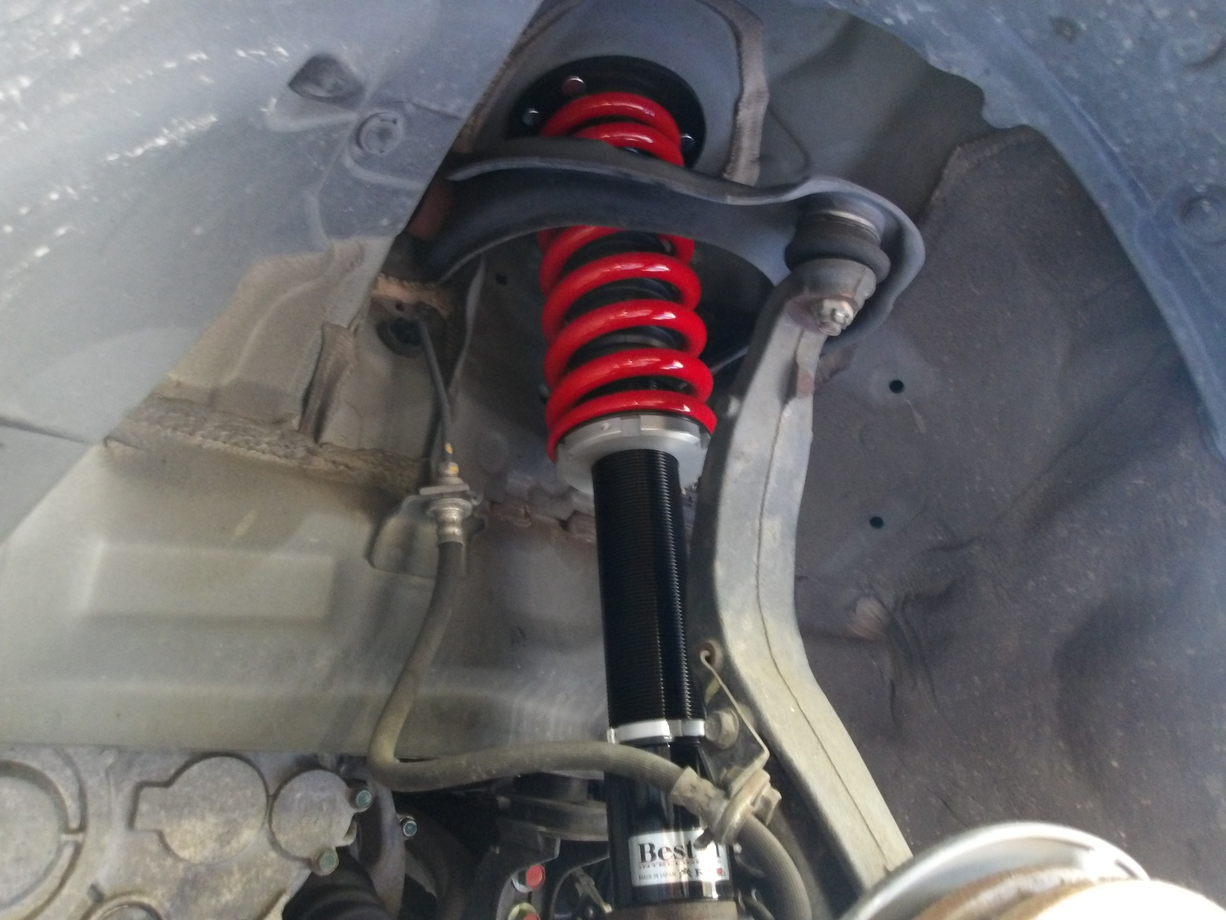 インスパイア（CP3）RS-R製車高調「Best☆ⅰ」装着