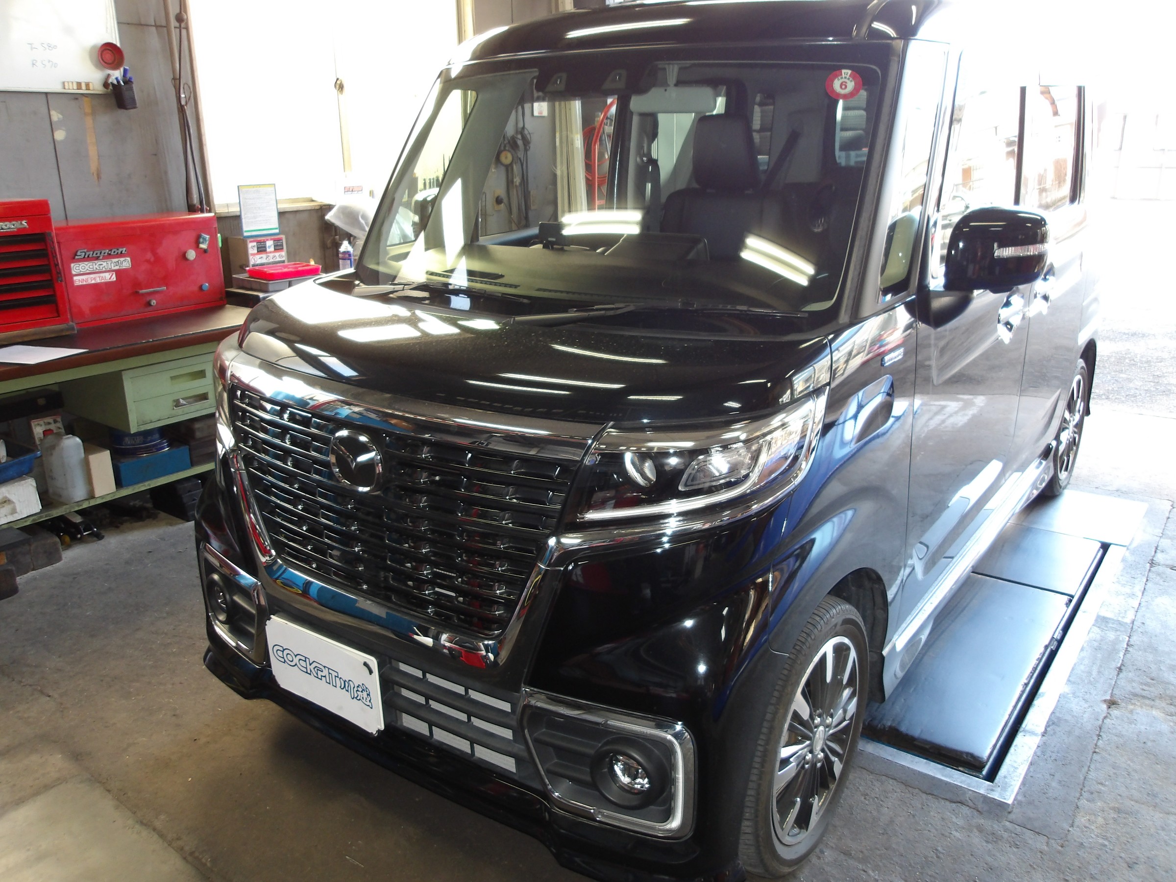 マツダ フレアワゴン MM53S 左ヘッドランプ - メルカリ