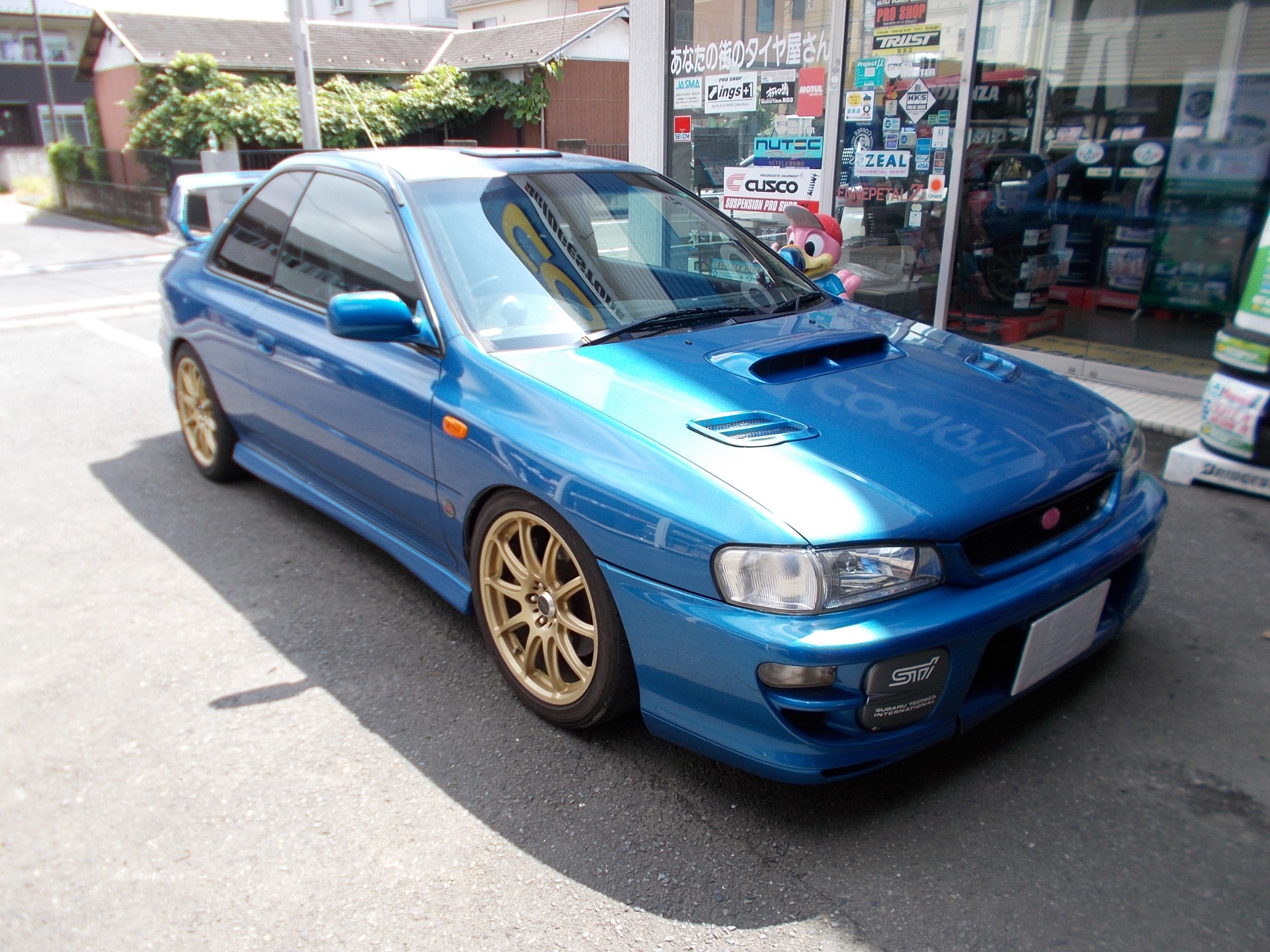 インプレッサWRX 車高上げ＆リヤデフオイル交換。 | スバル
