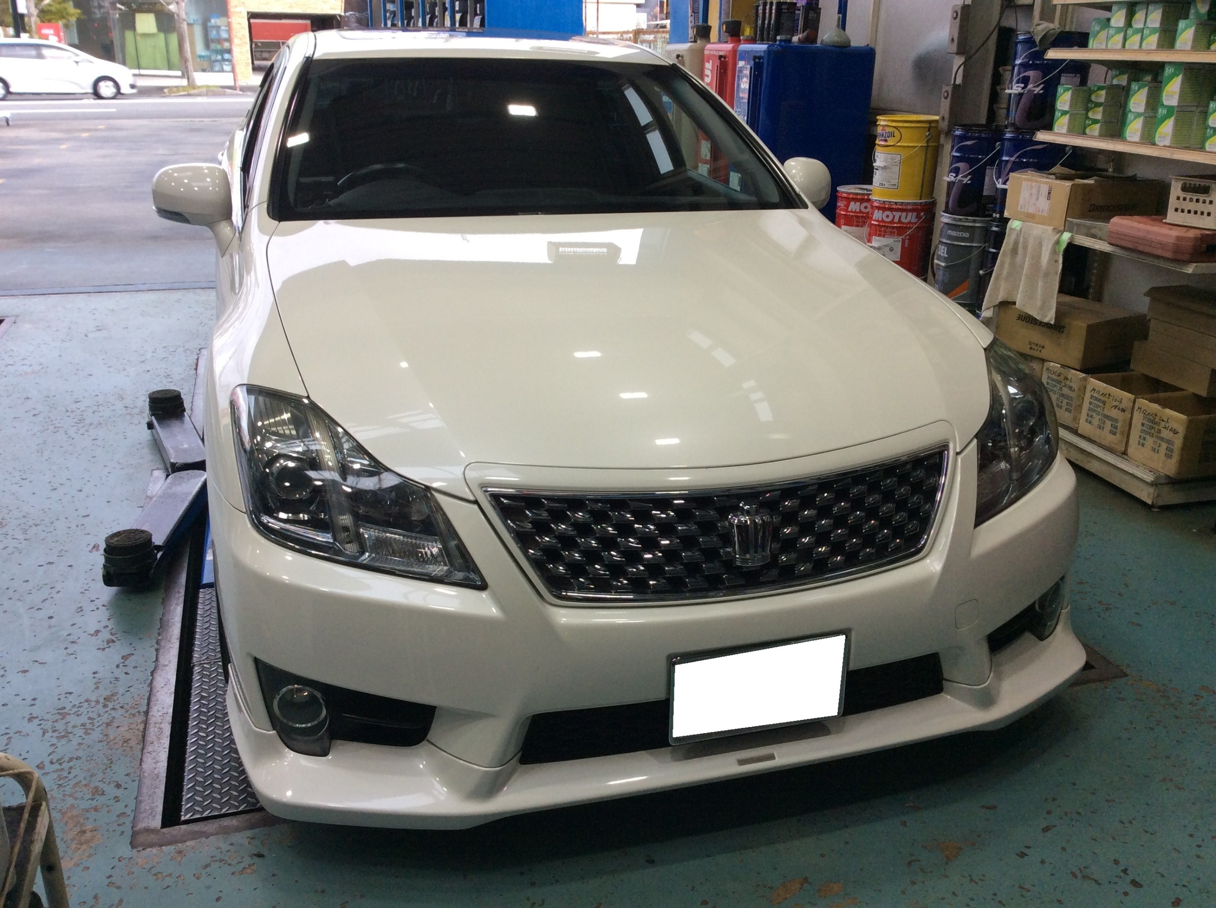 LED仕様に | トヨタ クラウン アスリート HID・LED（その他電装