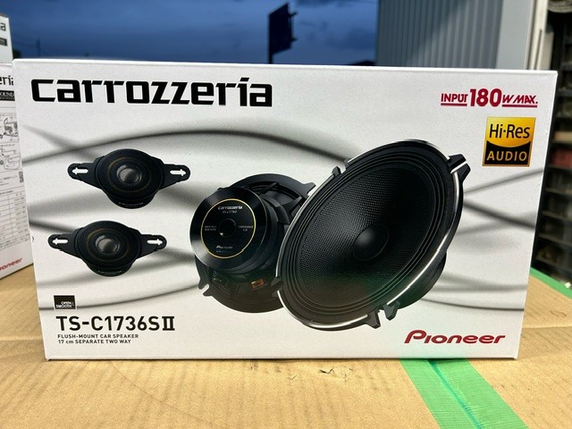 Pioneer carrozzeria 楕円スピーカーセット カロッツェリア