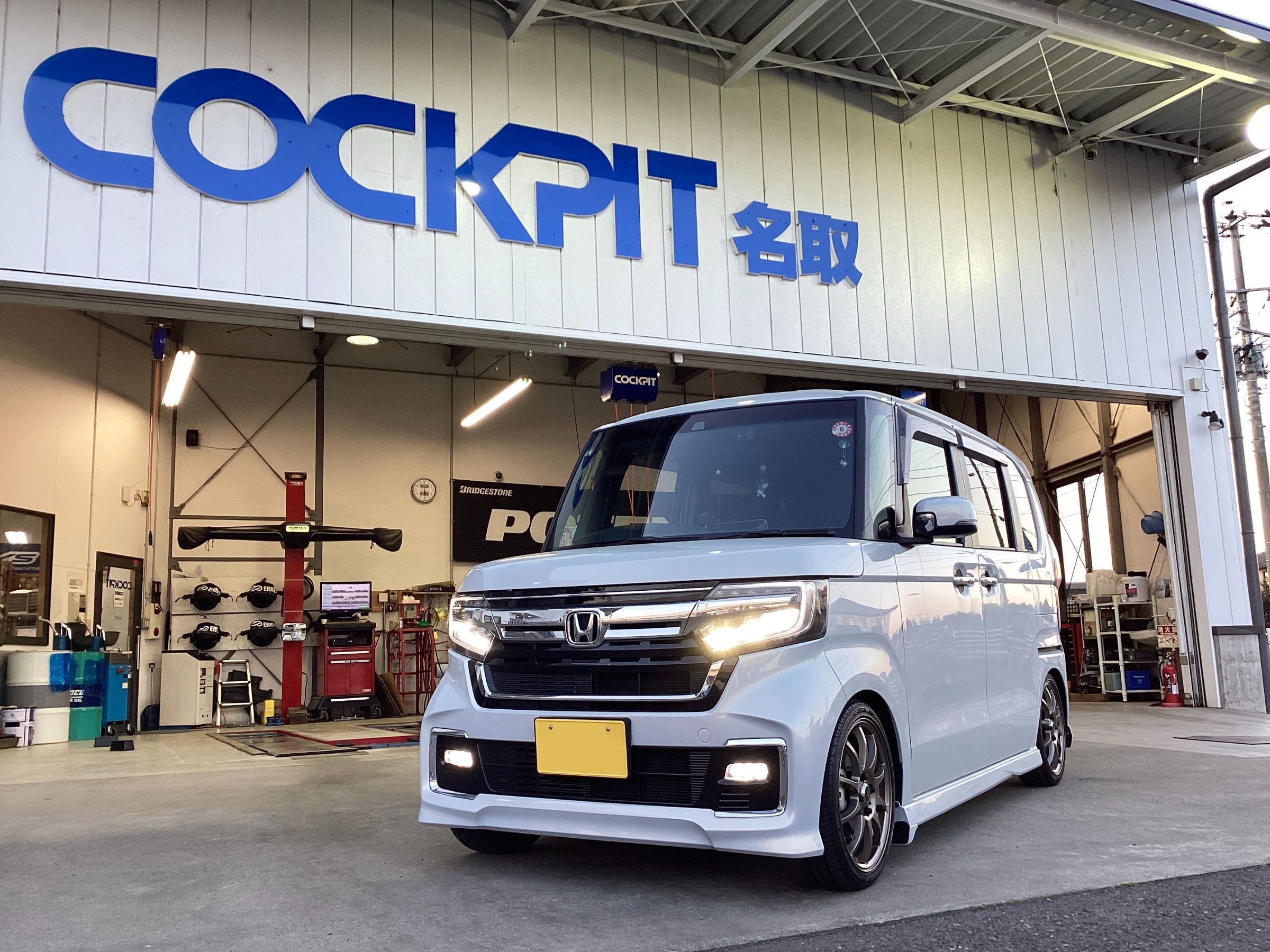 N-BOX カスタム JF3 車高調取り付けます！ | ホンダ N-BOX
