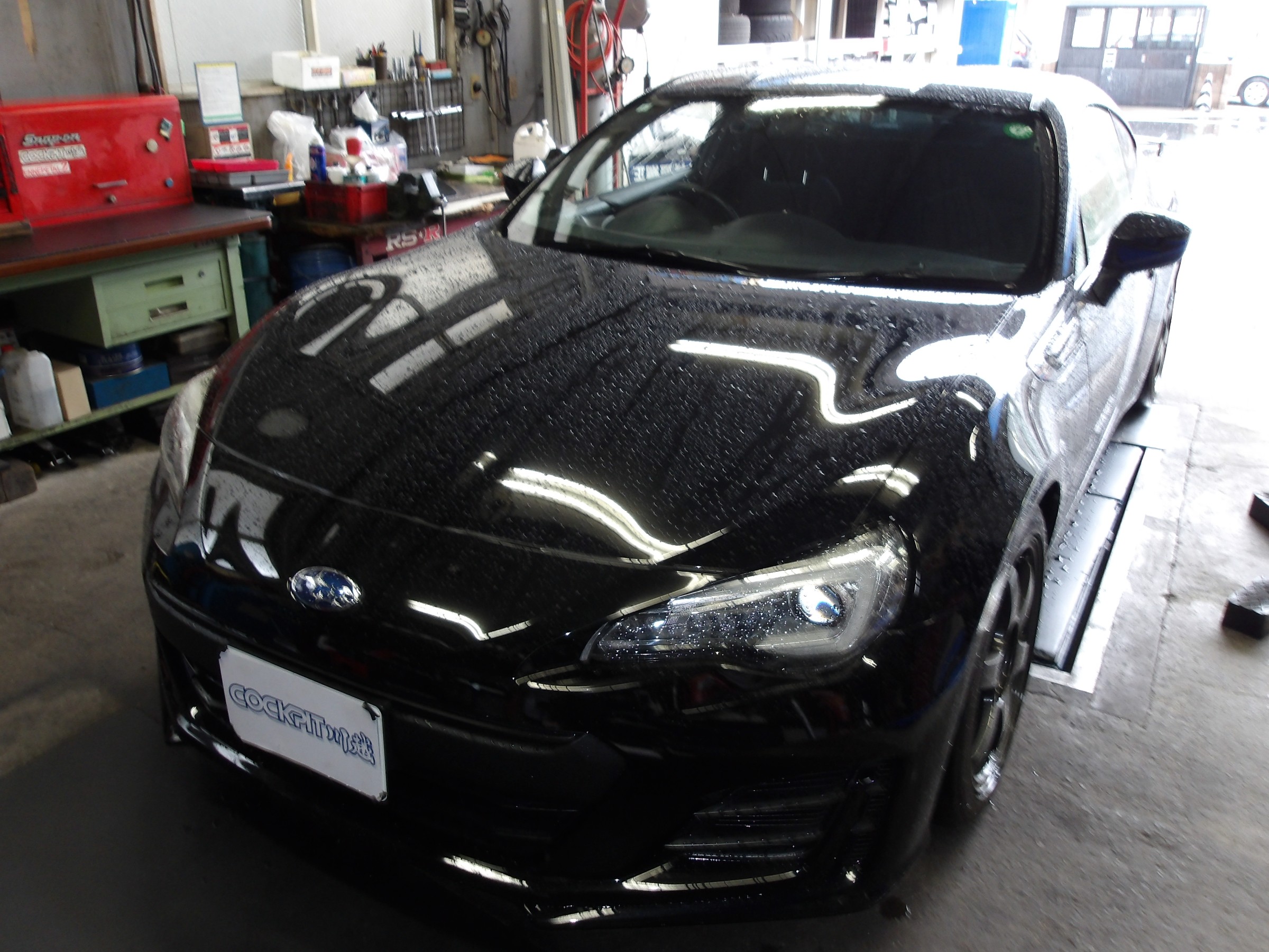 BRZ（ZC6）エナペタル製当店オリジナル車高調（E12）装着