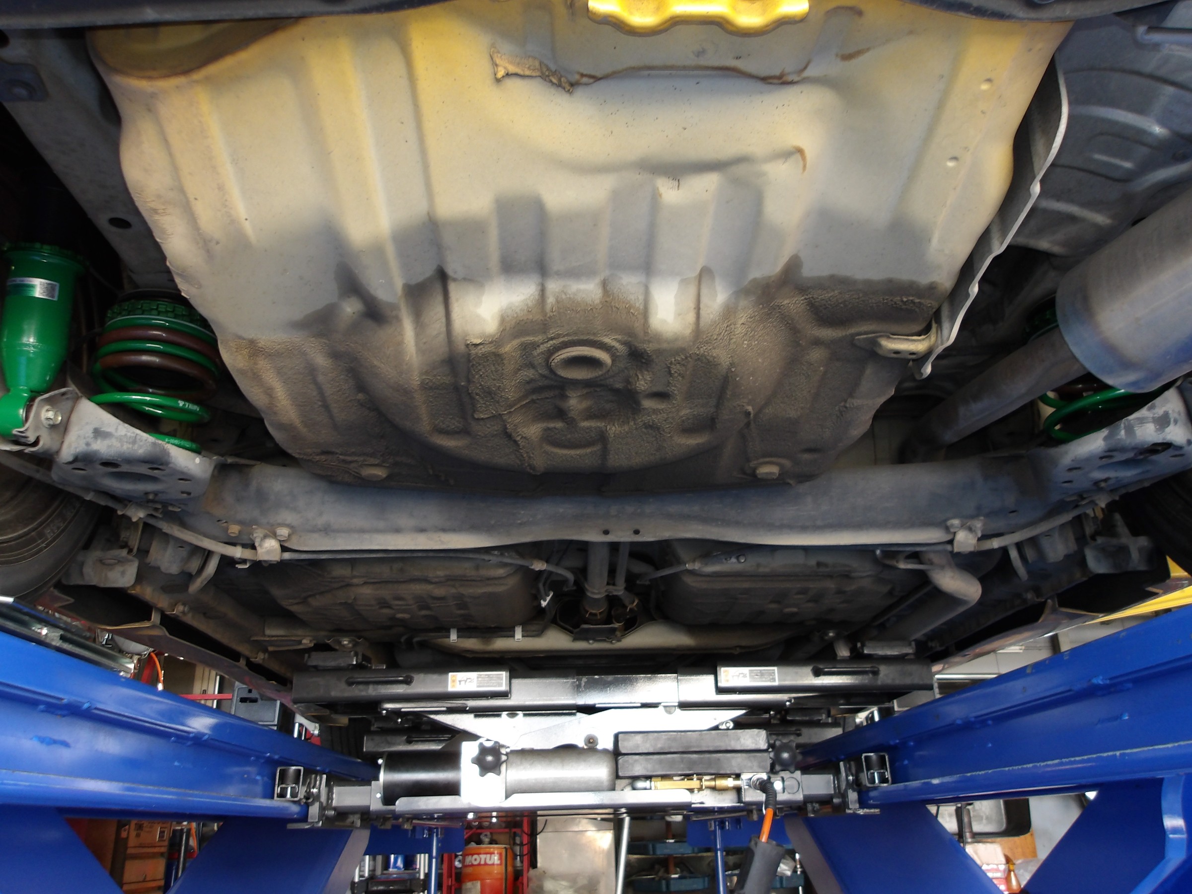 フィットRS（GE8）テイン製車高調「FLEX-Z」装着＆アライメント作業