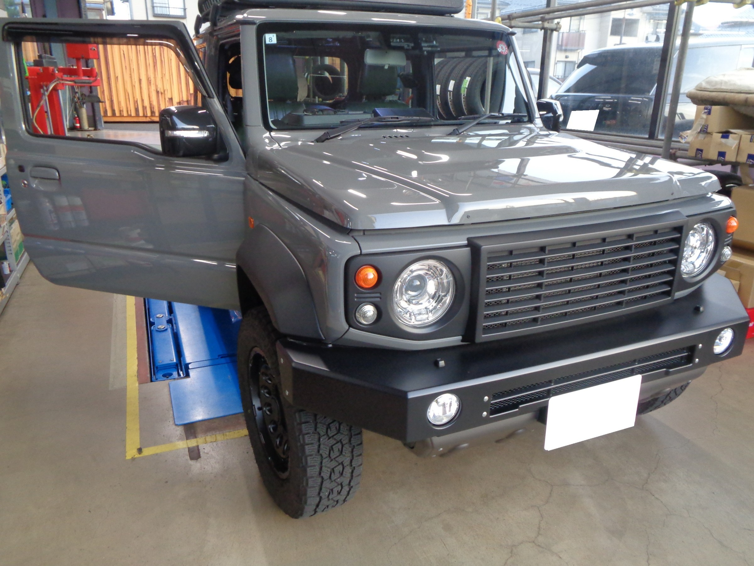 モ*ン様 津田レーシング ジムニーシエラ専用 ハイパーマフラー 車検ok