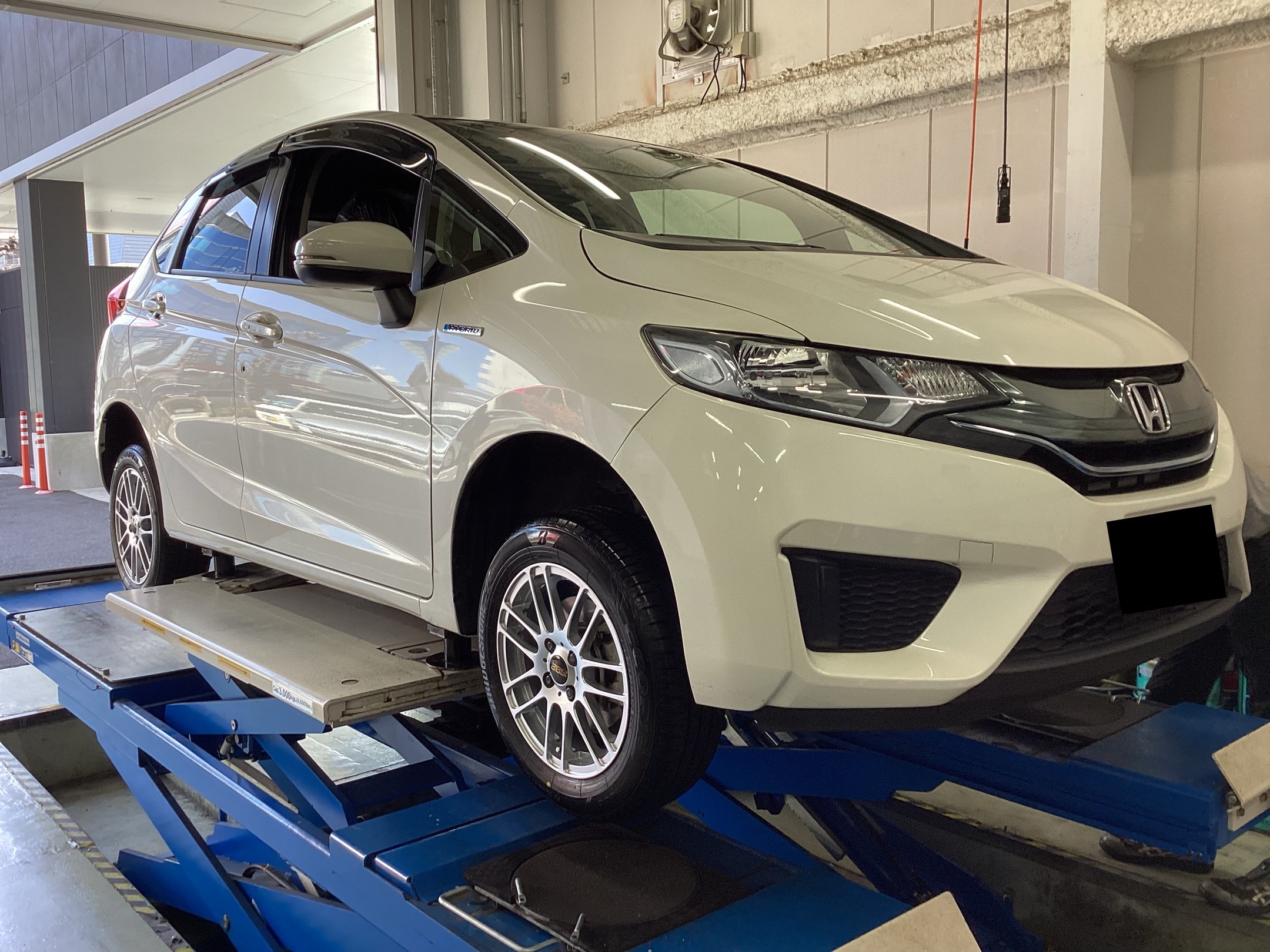 HONDA FIT BBS RE-L2取付 | 取り付け事例 | コクピット21世田谷 | お店