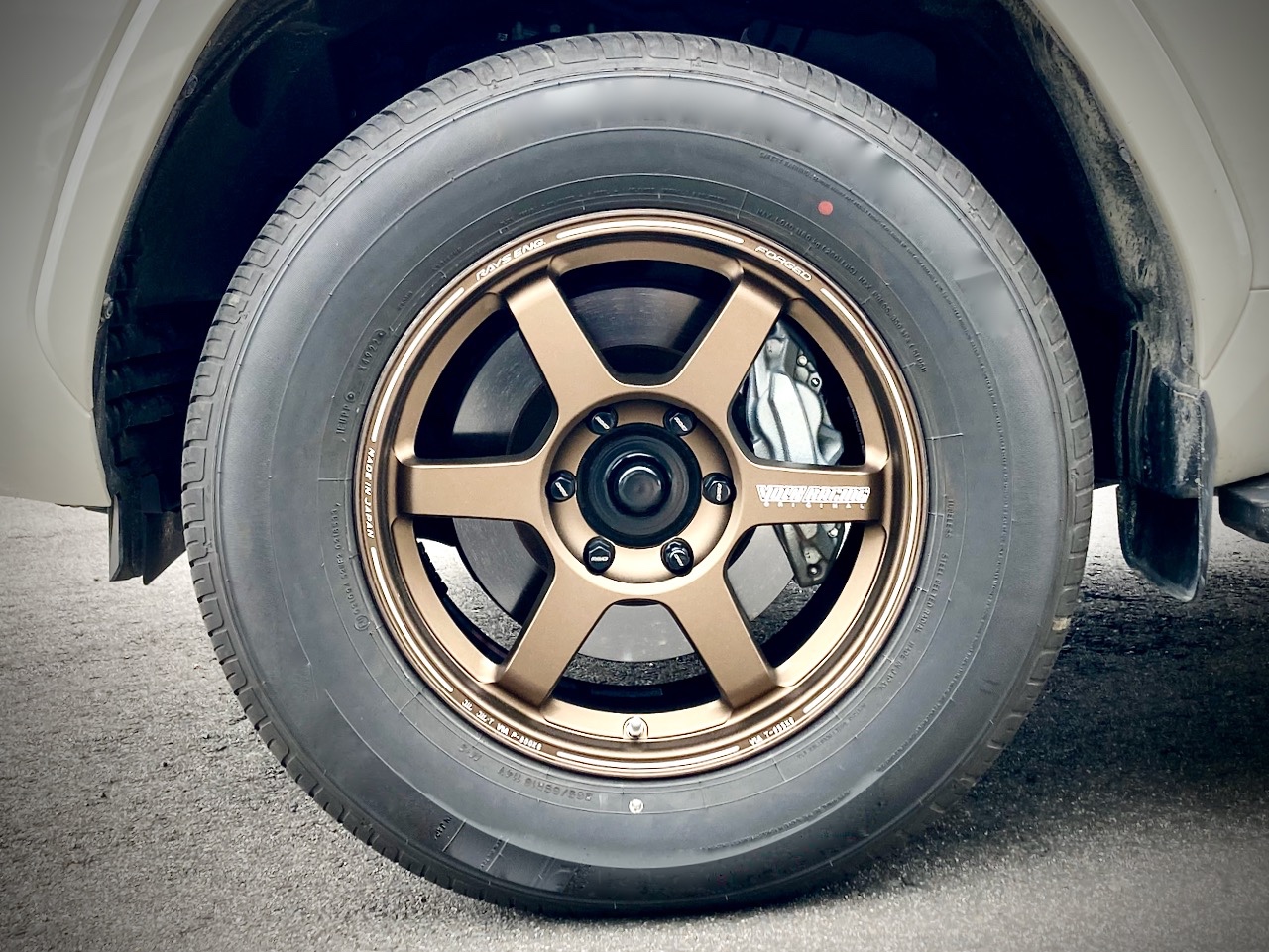 VJA300W TOYOTA LAND CRUISER 300 ✖ RAYS VOLK RACING TE37 LARGE