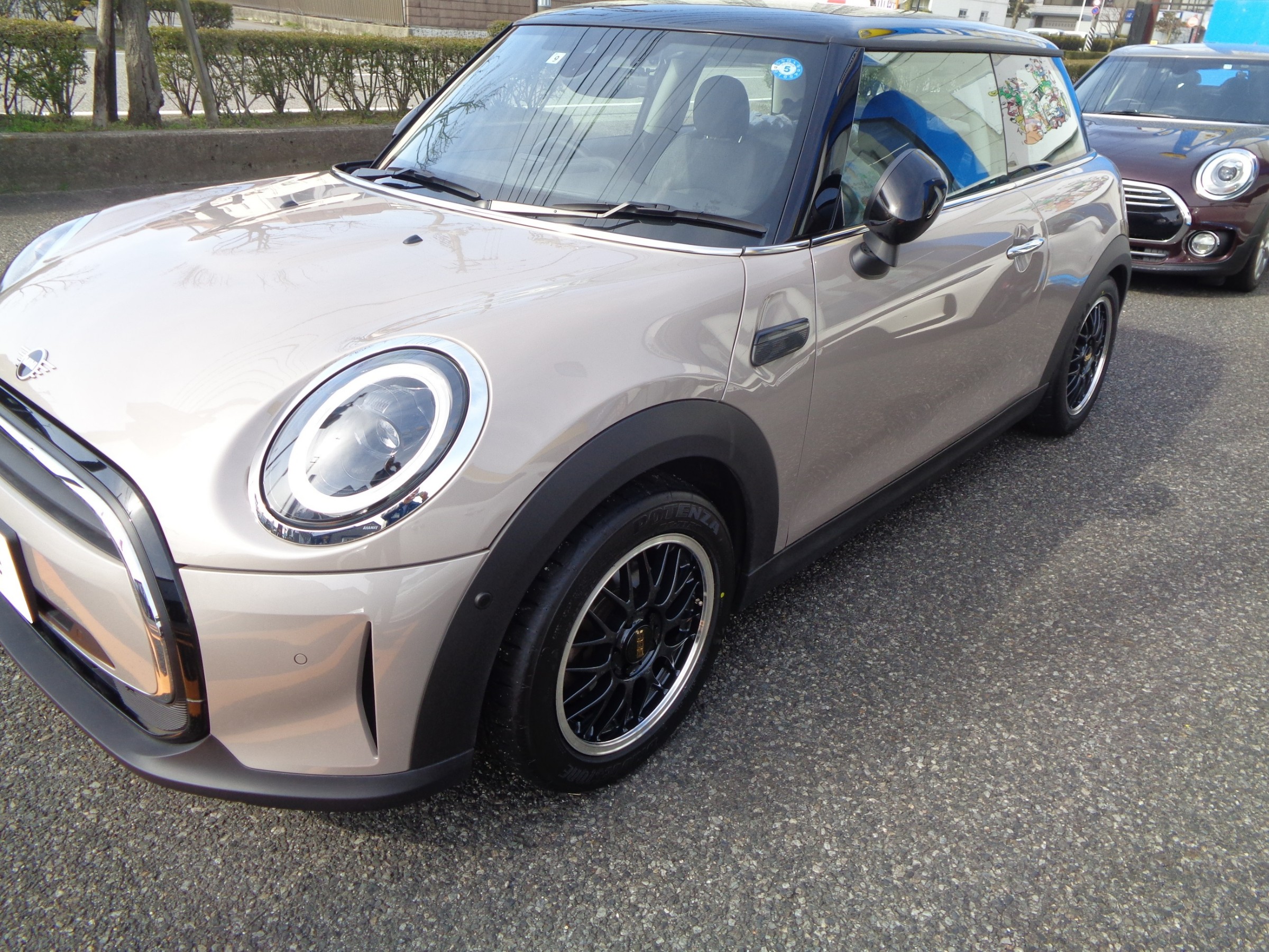 BMWミニ F56にBBS RG-F＆ポテンザ RE-71RS装着！ | BMW MINI ホイール