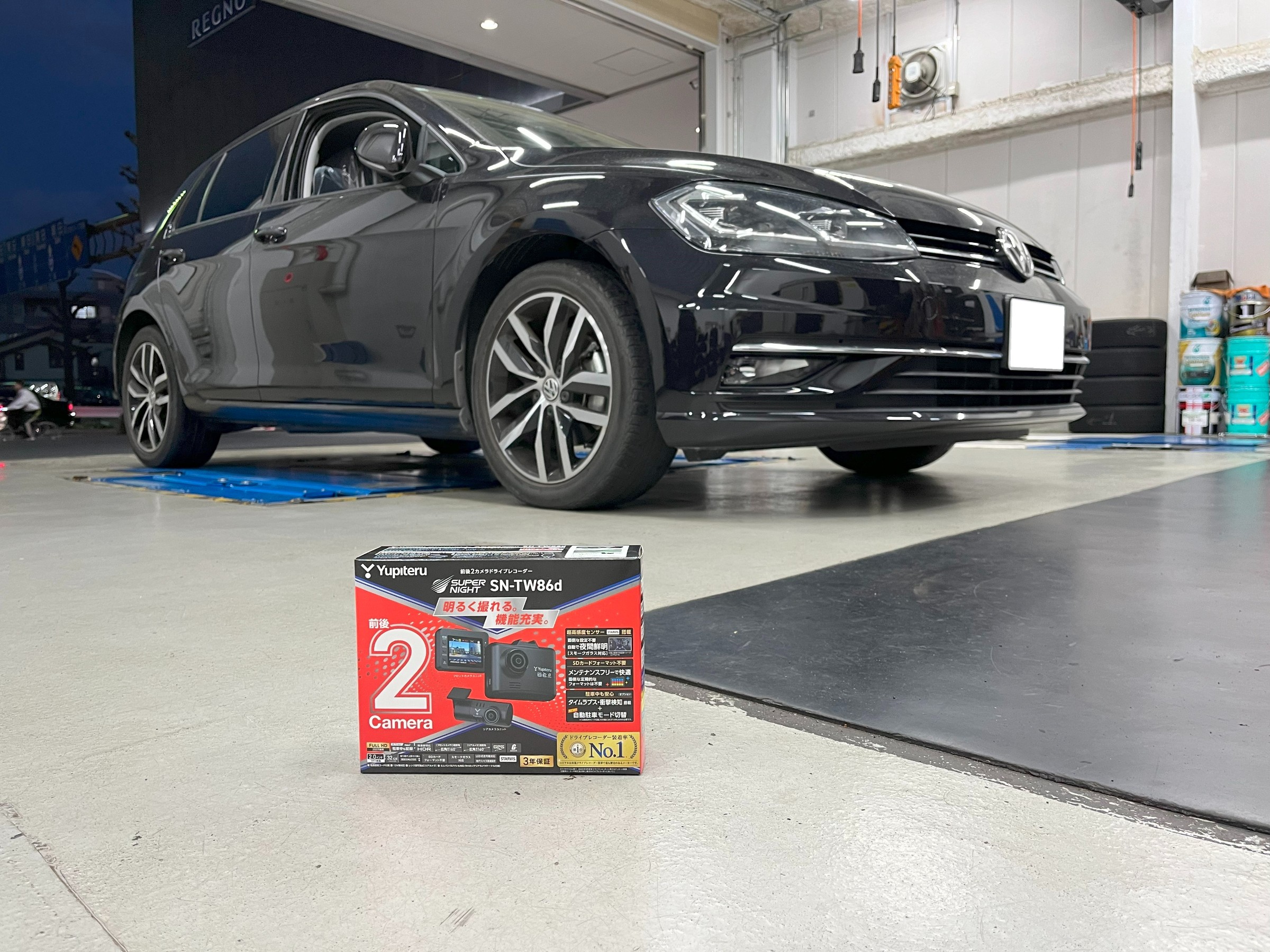 ゴルフ7.5リヤリッド(カメラ付) ゴルフ7.5 ドライブレコーダー取付 | 取り付け事例 | コクピット21