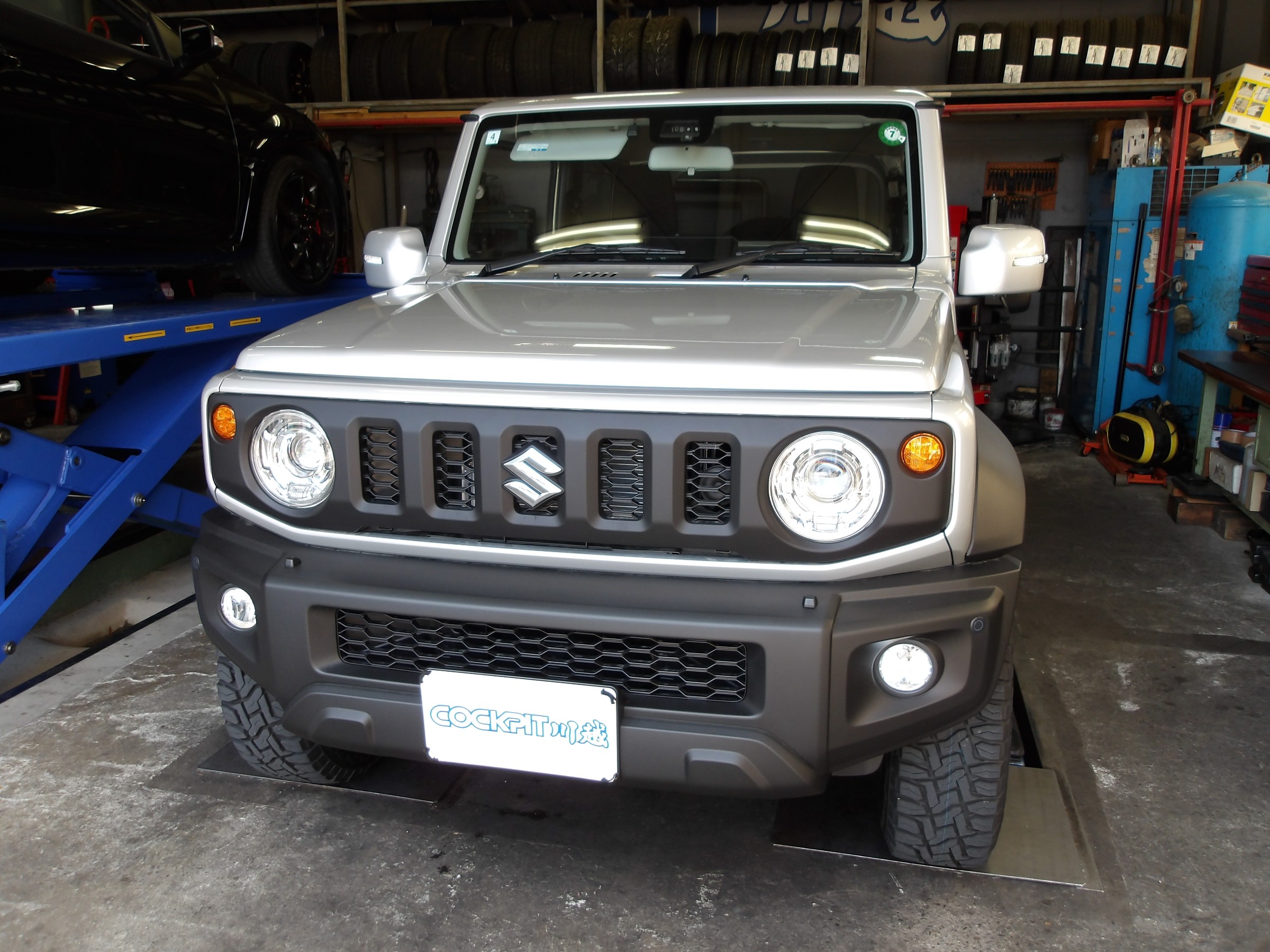 ジムニー シエラ（JB74W）エナペタル製当店オリジナルョック