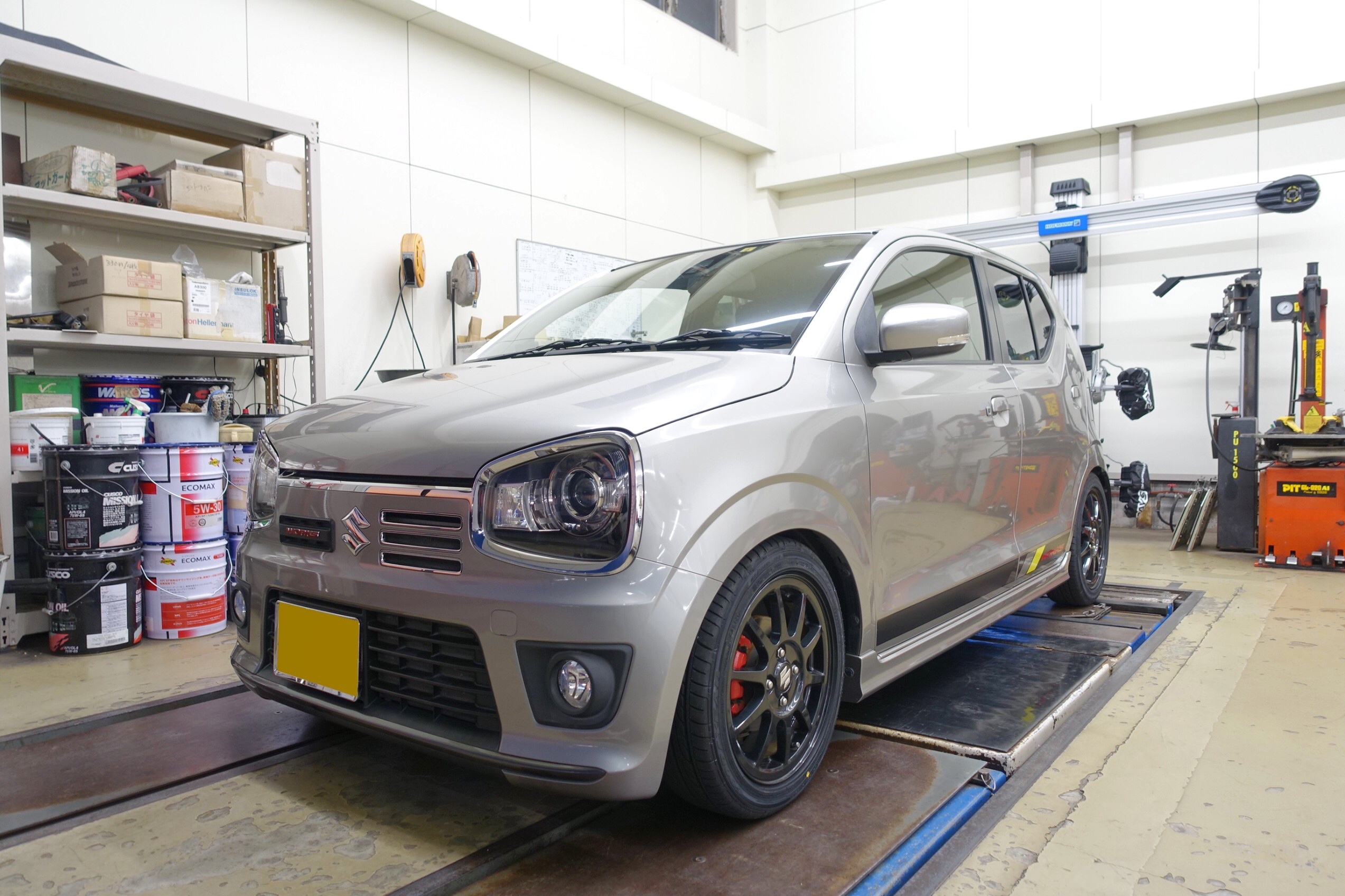 車高調 HA36Sアルトワークス TEIN FLEX Z (2WD) TEIN FLEX Z アルト ワークス 2WD HA36S のパーツレビュー