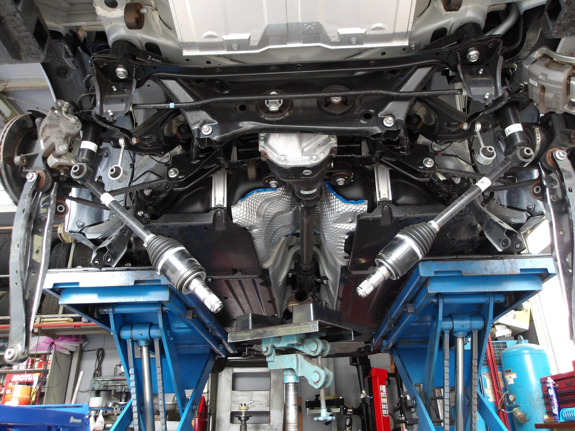 BRZ（ZD8）クスコ製LSD「typeｰRS」装着＆アライメント作業