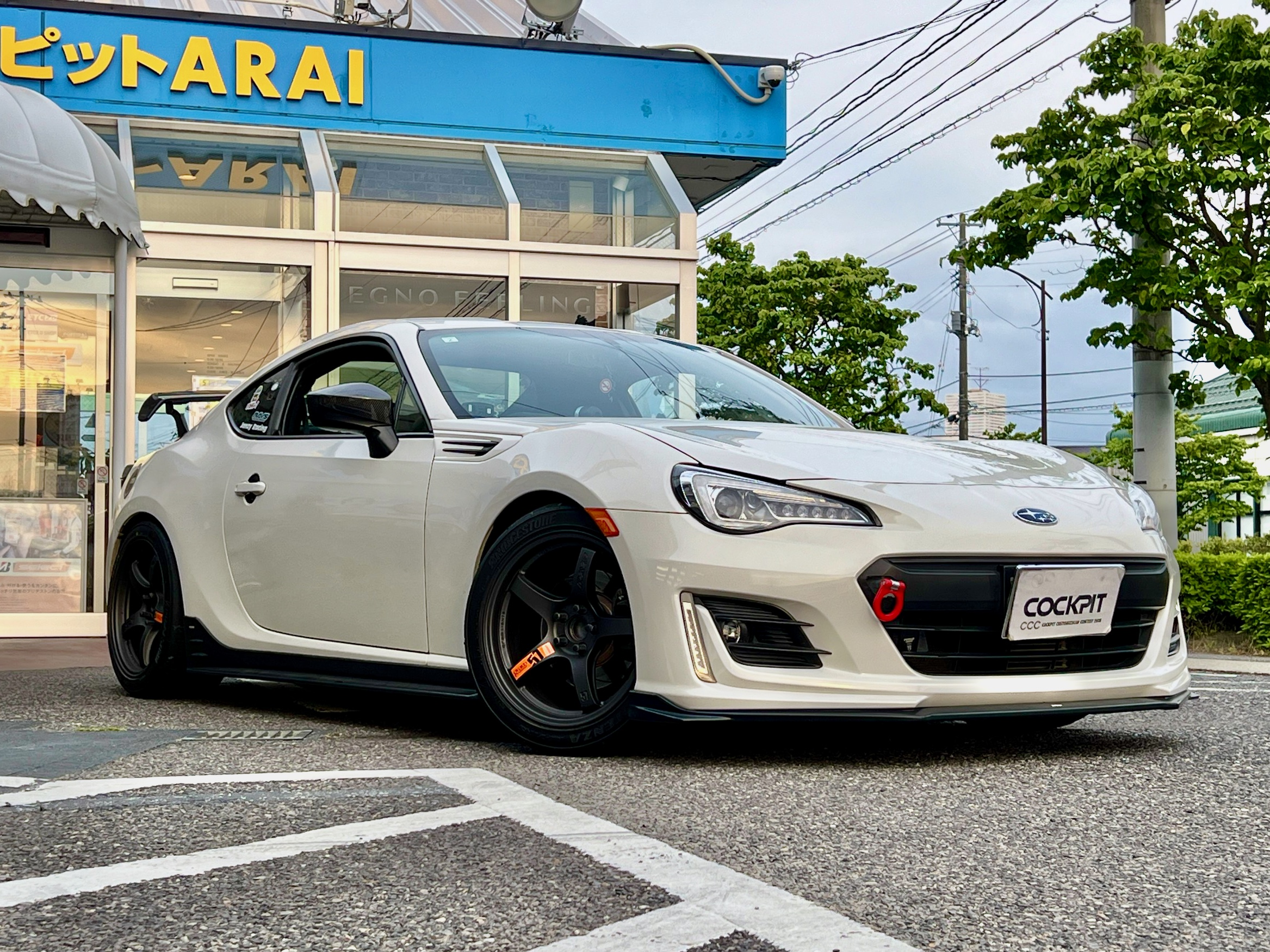SUBARU BRZ（ZC6）POTENZA RE-71RS ✖ RAYS グラムライツ 57CR