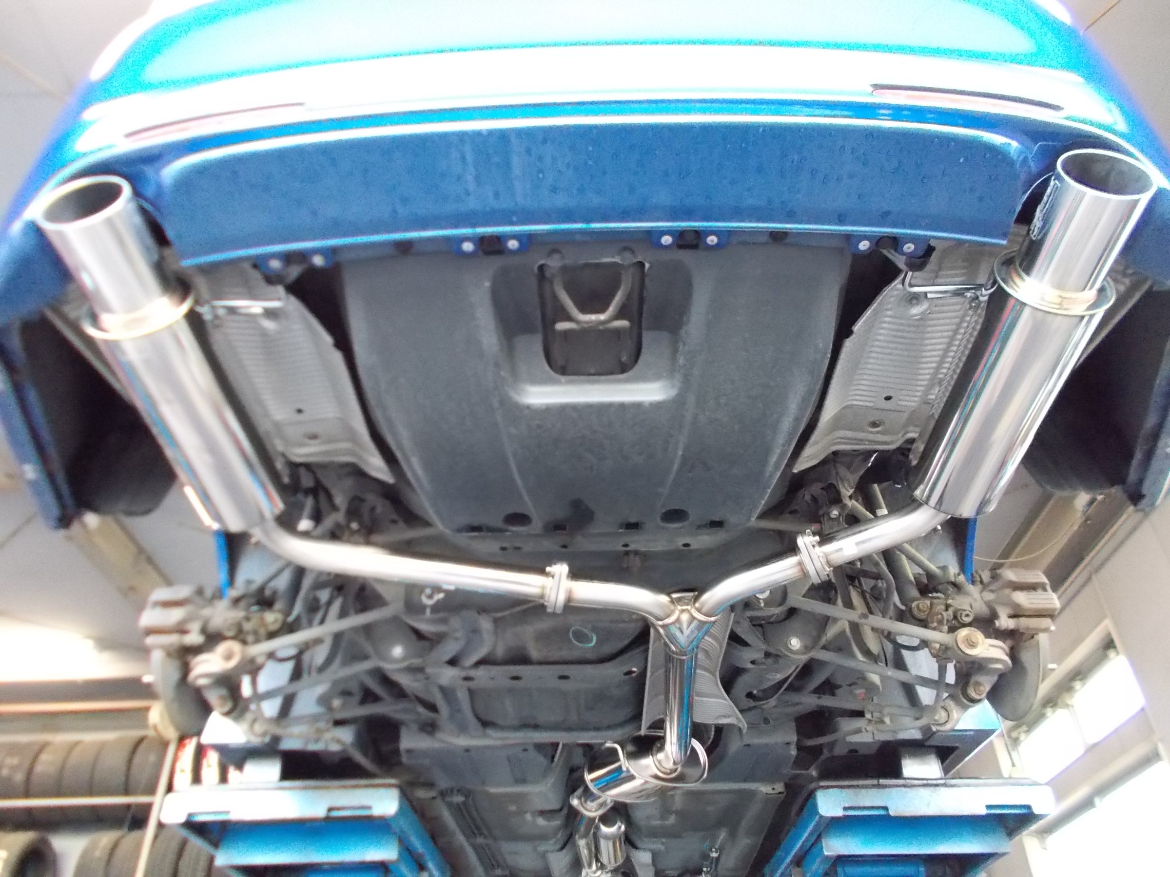 舗 HKS サイレントハイパワー マフラー アコードユーロR CL7 32016