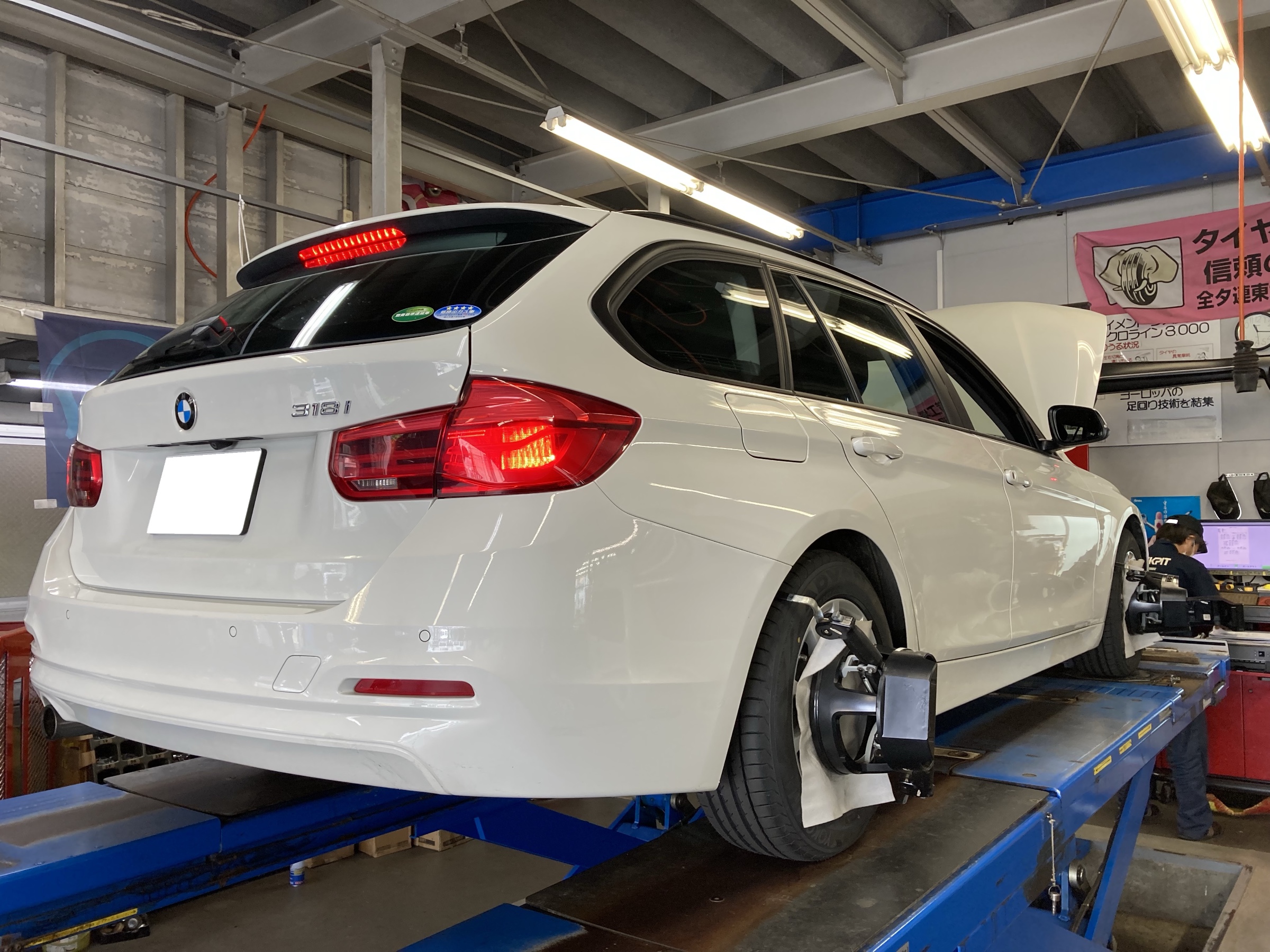 F31 BMW 320ⅾツーリング ショックアブソーバーリフレッシュ