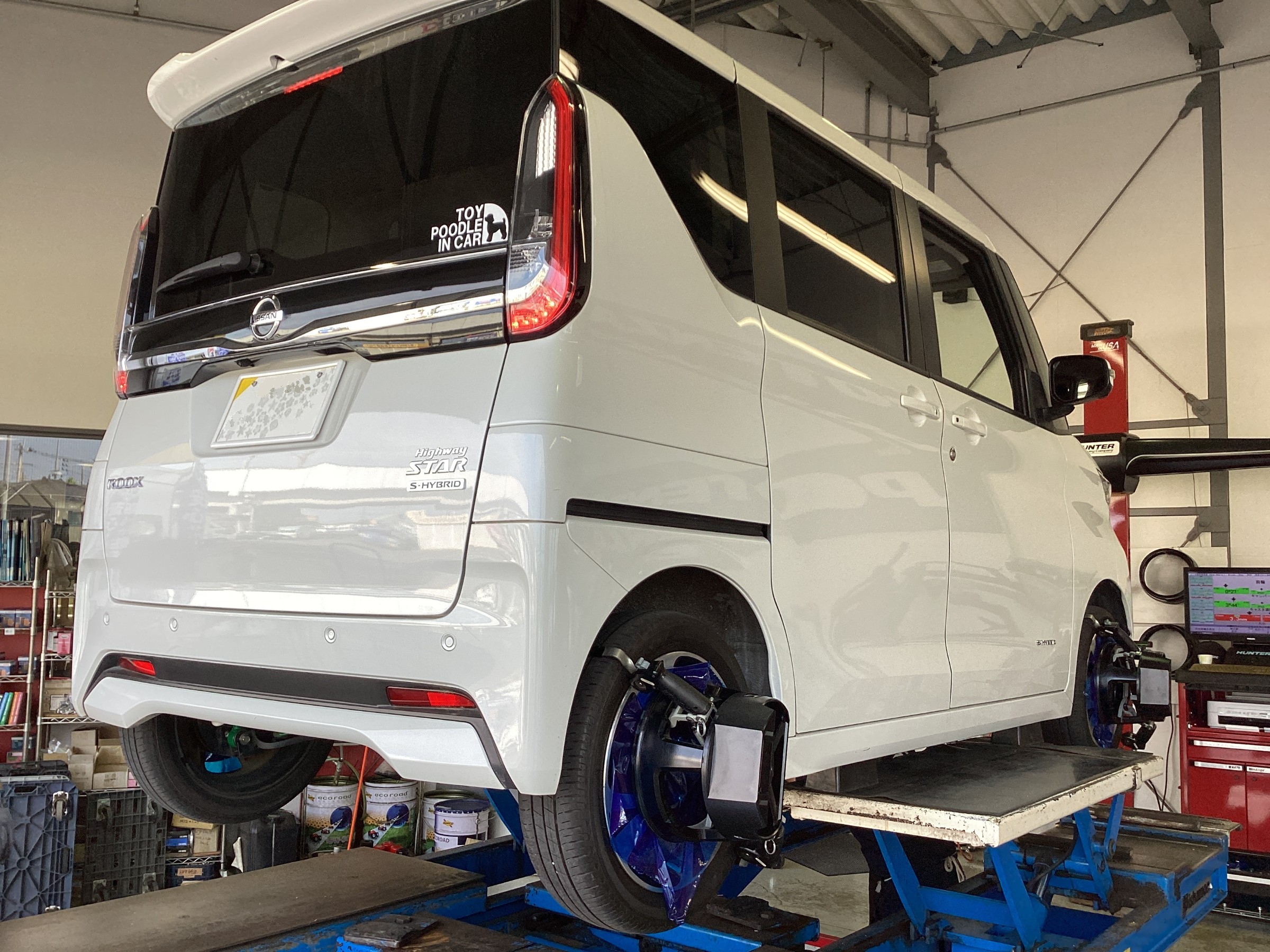 最終値下げ！B45Aルークス2WDTEINフレックスZ車高調フルセット 最終値下げ！B45Aルークス2WDTEINフレックスZ車高調フルセット