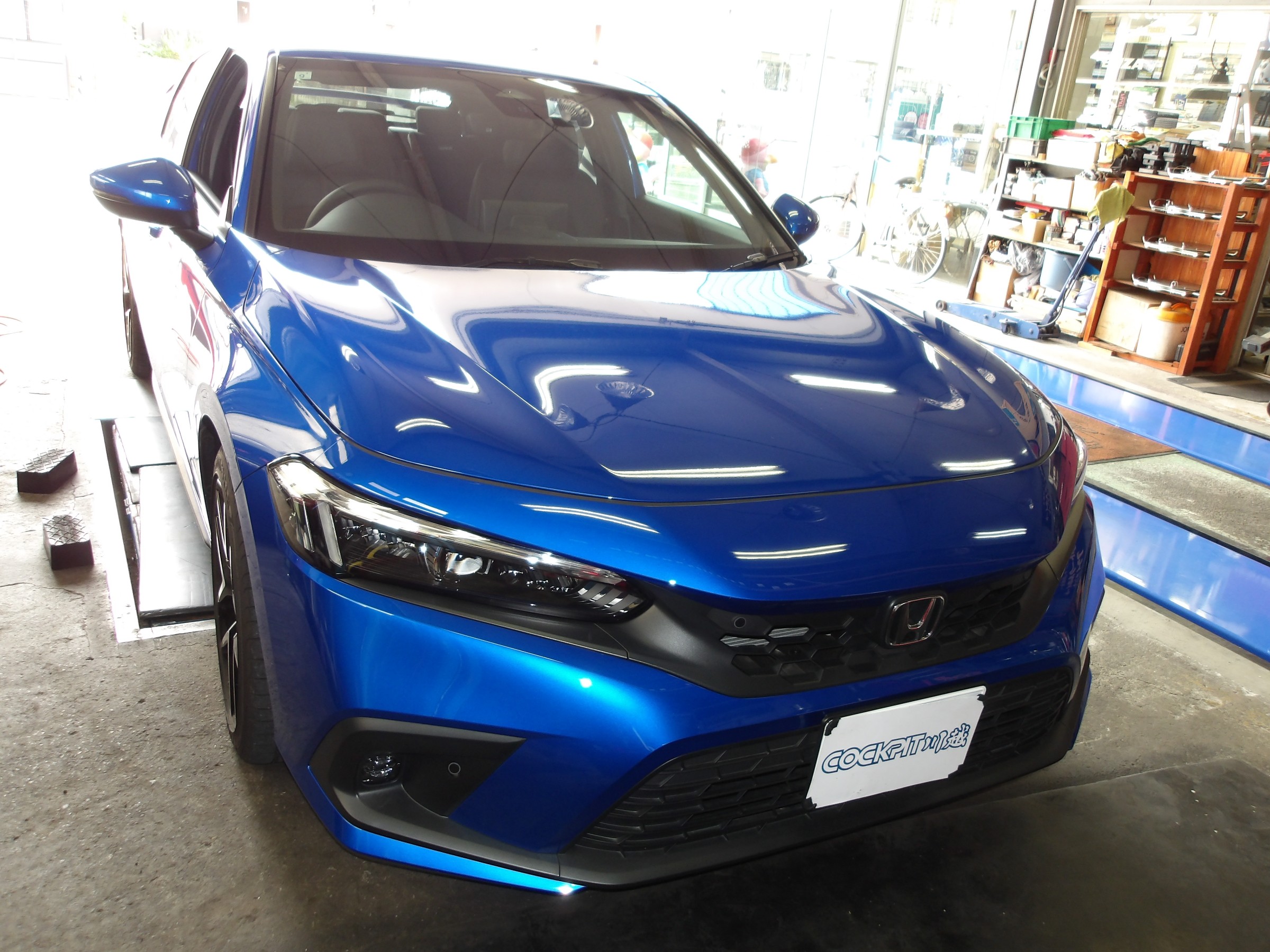 シビック（FL1）スプーン製ローダウンスプリング