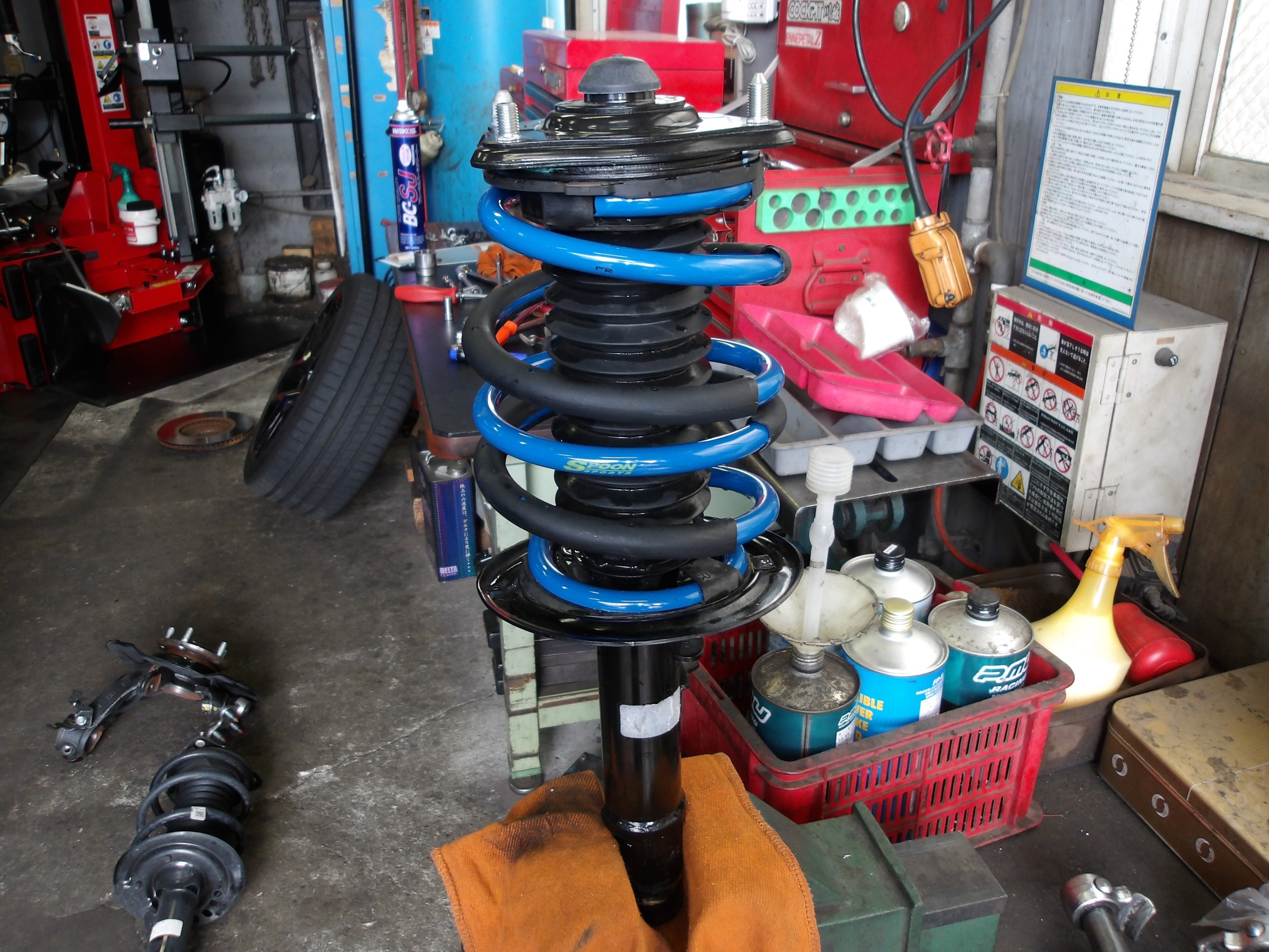 シビック（FL1）スプーン製ローダウンスプリング