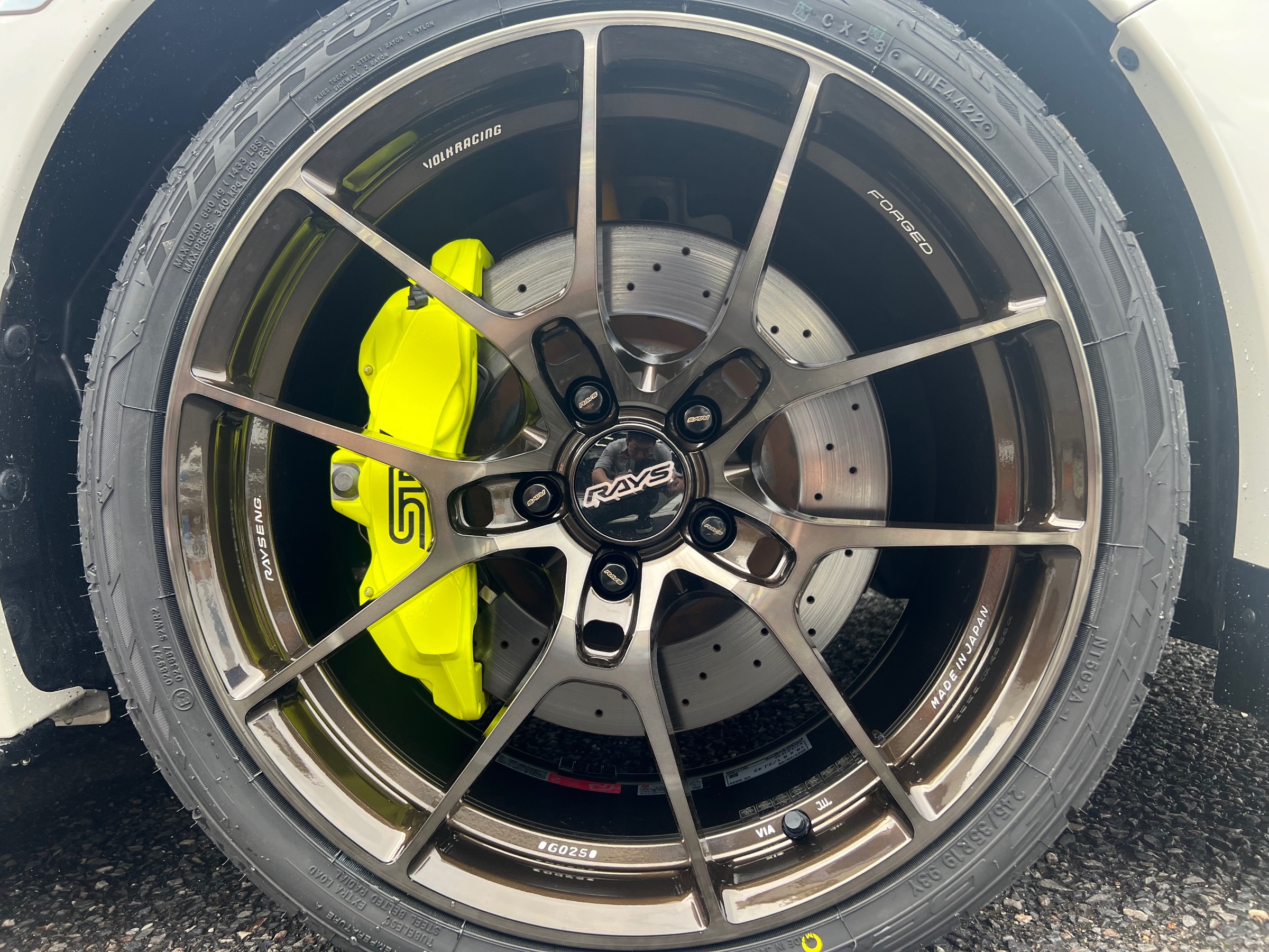WRX STI カスタマイズ事例 : SUBARU WRX STI VAB x RAYS VOLK RACING