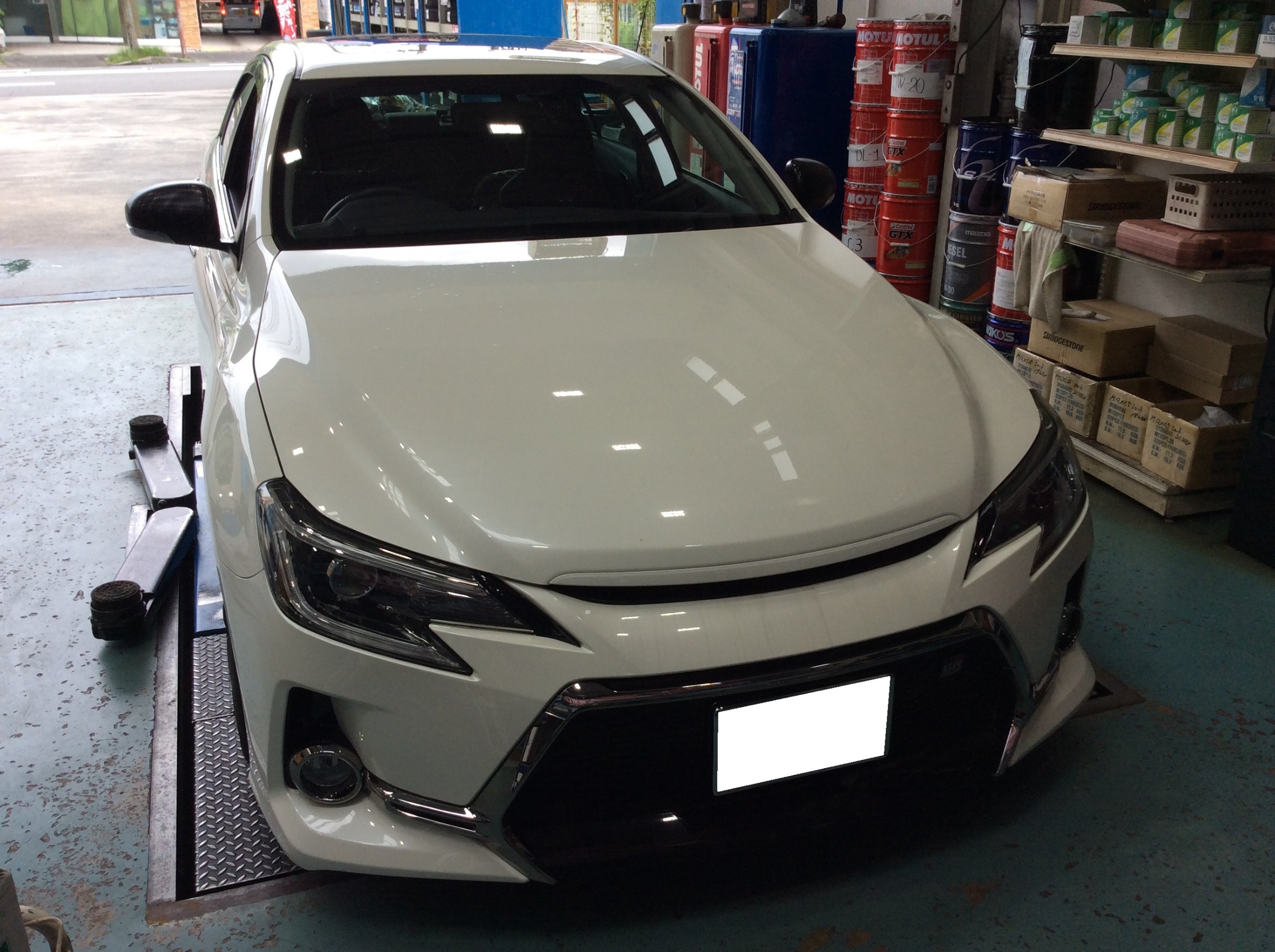 XYZ車高調　クラウン マークX レクサスIS GS GRX130 楽天市場】RUSH 車高調 マークX GRX130 GRX133 車高短 MAQS