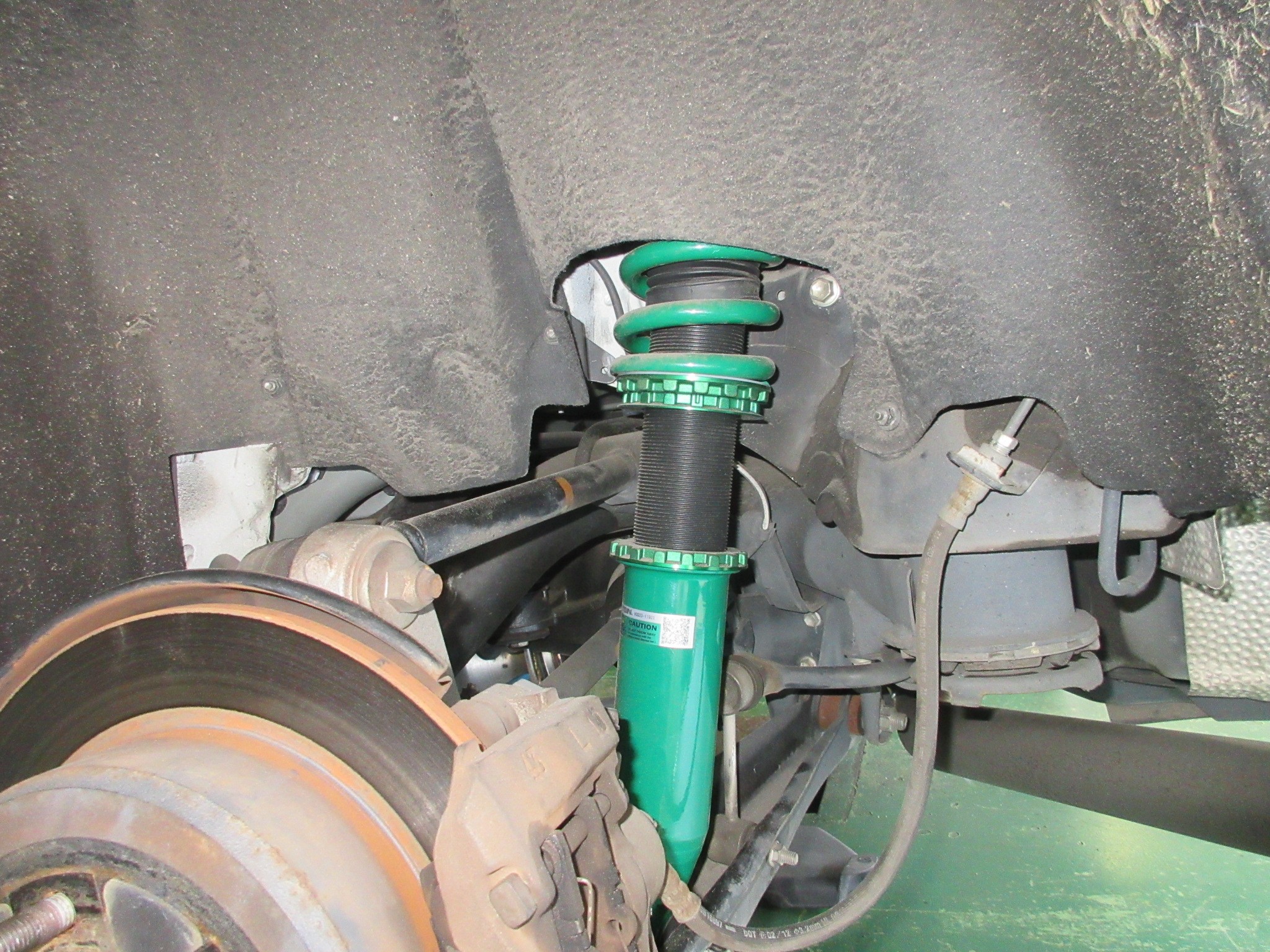 固着抜け無し！ クラウン マークX等 車高調 GRX130】トヨタ マークXをブリッツ ダンパーZZRでローダウン