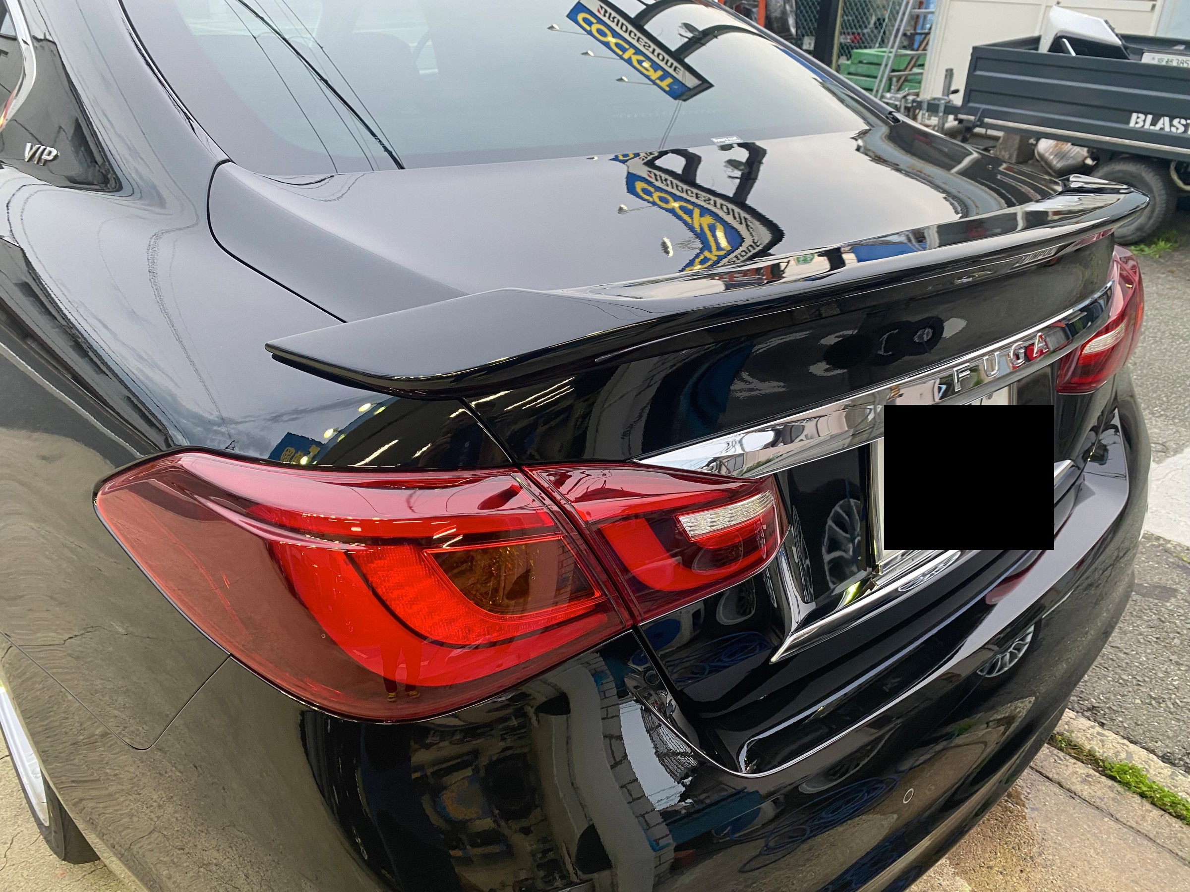 日産 フーガ タイヤ ホイール スポイラー 取付 | 日産 フーガ