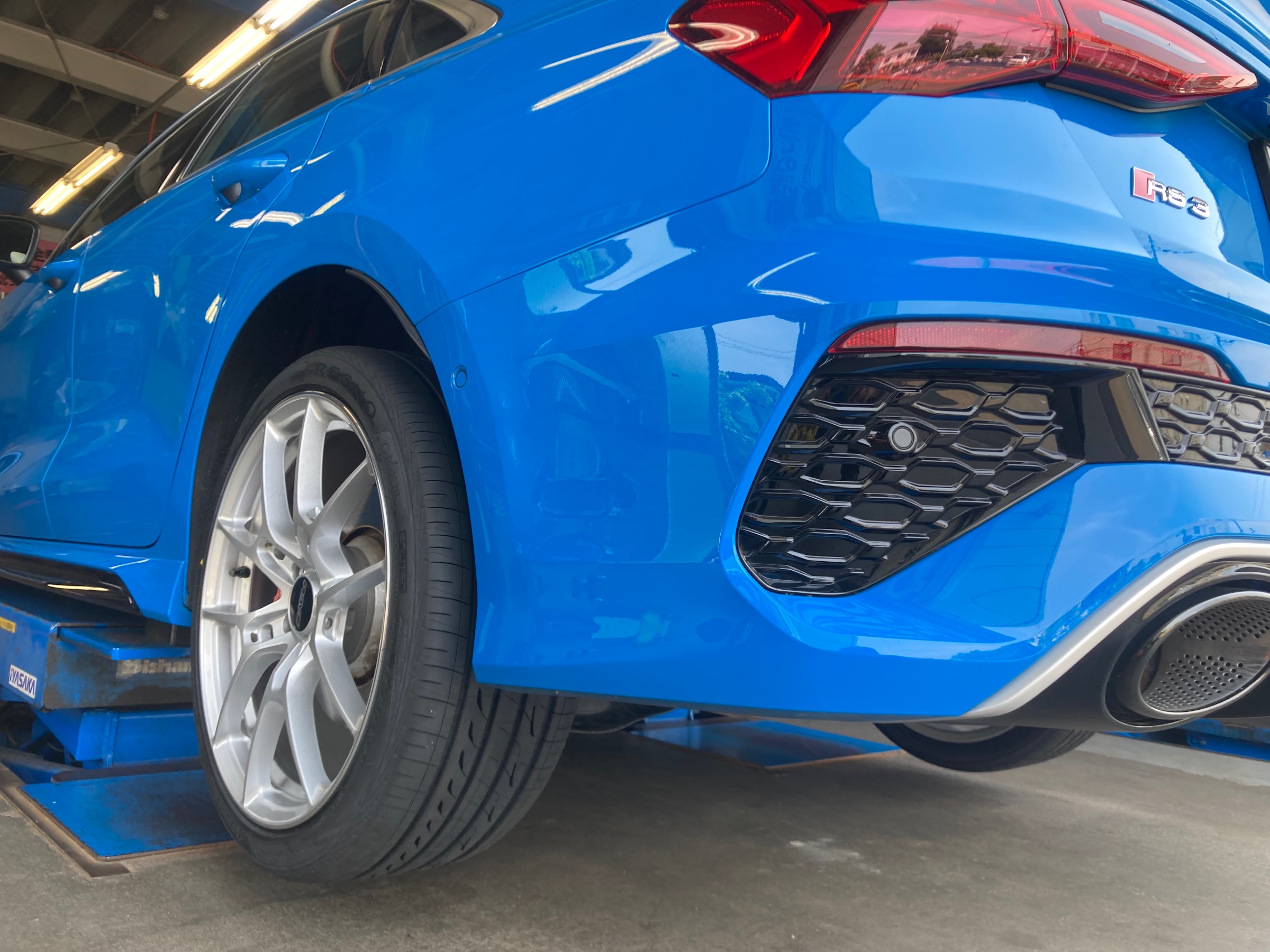 8Y AUDI RS3 SEDAN】×【VOLK RACING G025 × REGNO】×【KW V3