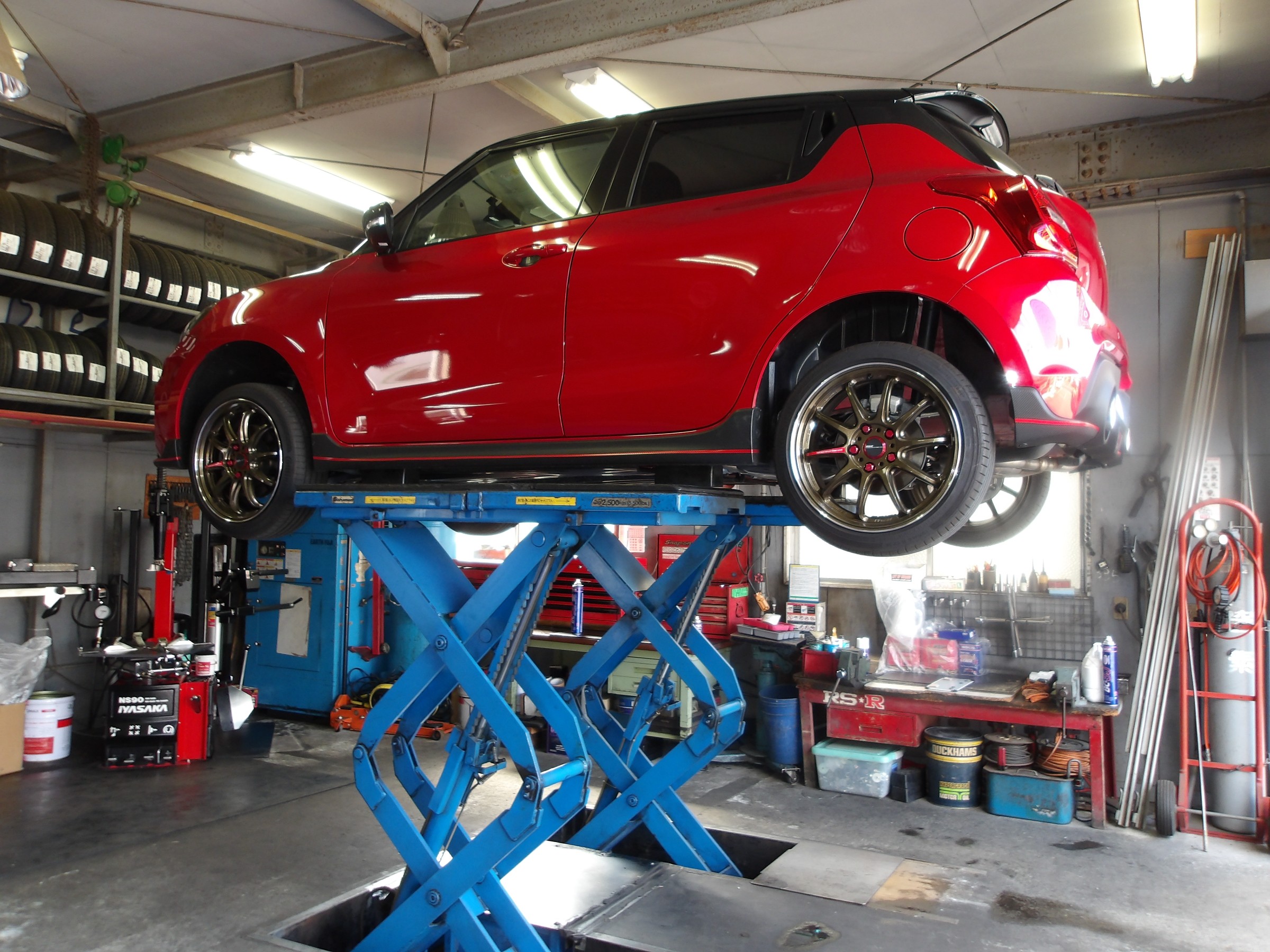 スイフトスポーツ(ZC33S)ガナドール製スポーツマフラー スイフトスポーツ(ZC33S)ガナドール製スポーツマフラー