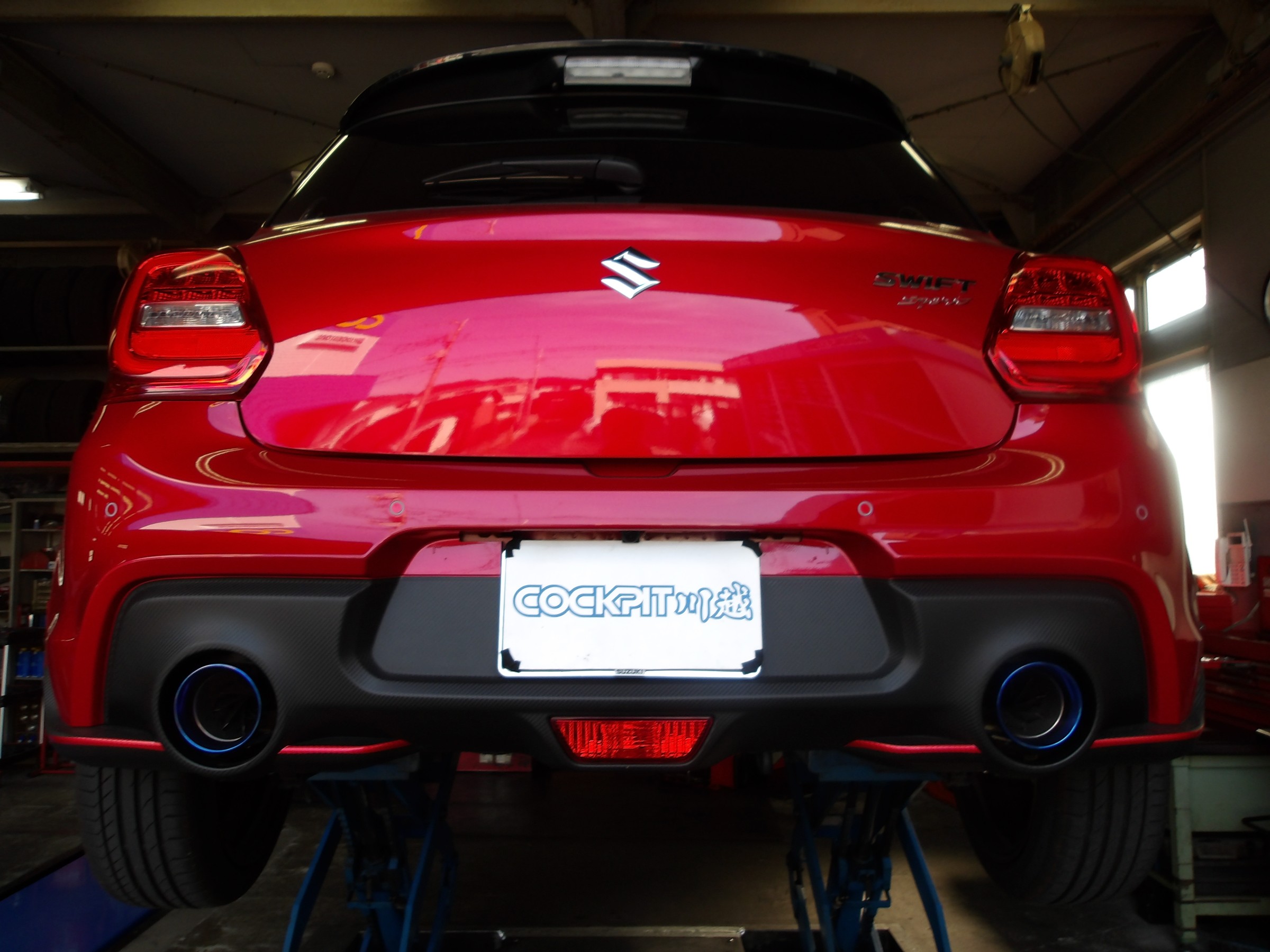 楽天市場】SPEED BOMBER マフラー スイフトスポーツ ZC33S 右出し ラッパテール 競技用 : Ｌａ Aｍａｌｆｉ