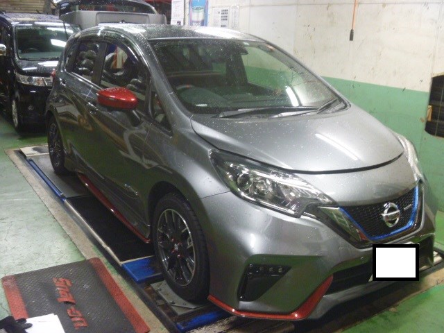 純正NOTEへ足とインチアップ☆ | 日産 ノートNISMO S 足まわり 純正NOTEへ足とインチアップ☆ | 日産 ノートNISMO S 足まわり