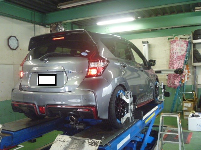 純正NOTEへ足とインチアップ☆ | 日産 ノートNISMO S 足まわり 純正NOTEへ足とインチアップ☆ | 日産 ノートNISMO S 足まわり