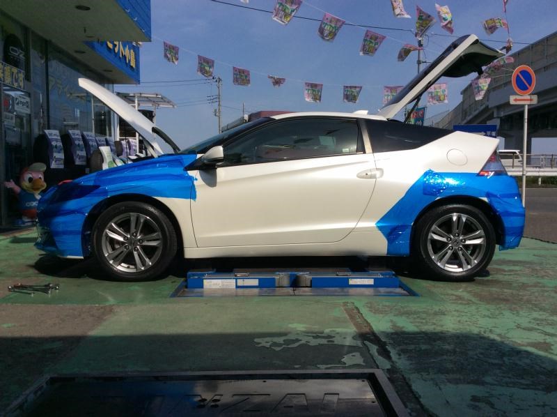 Cr Z 足廻り交換 ホンダ Cr Z 足まわり サスペンション ブレーキ 足まわり サスペンション ブレーキ サスペンションパーツ関連取付 スタッフ日記 コクピット コジマ 車のカスタマイズにかかわるスタッフより