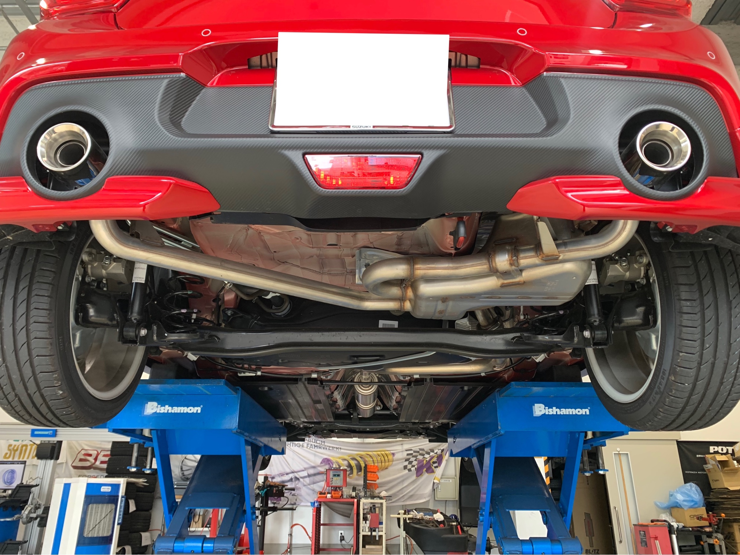 zc33sマフラー〔センター&リア〕 ZC33Sスイフトスポーツ