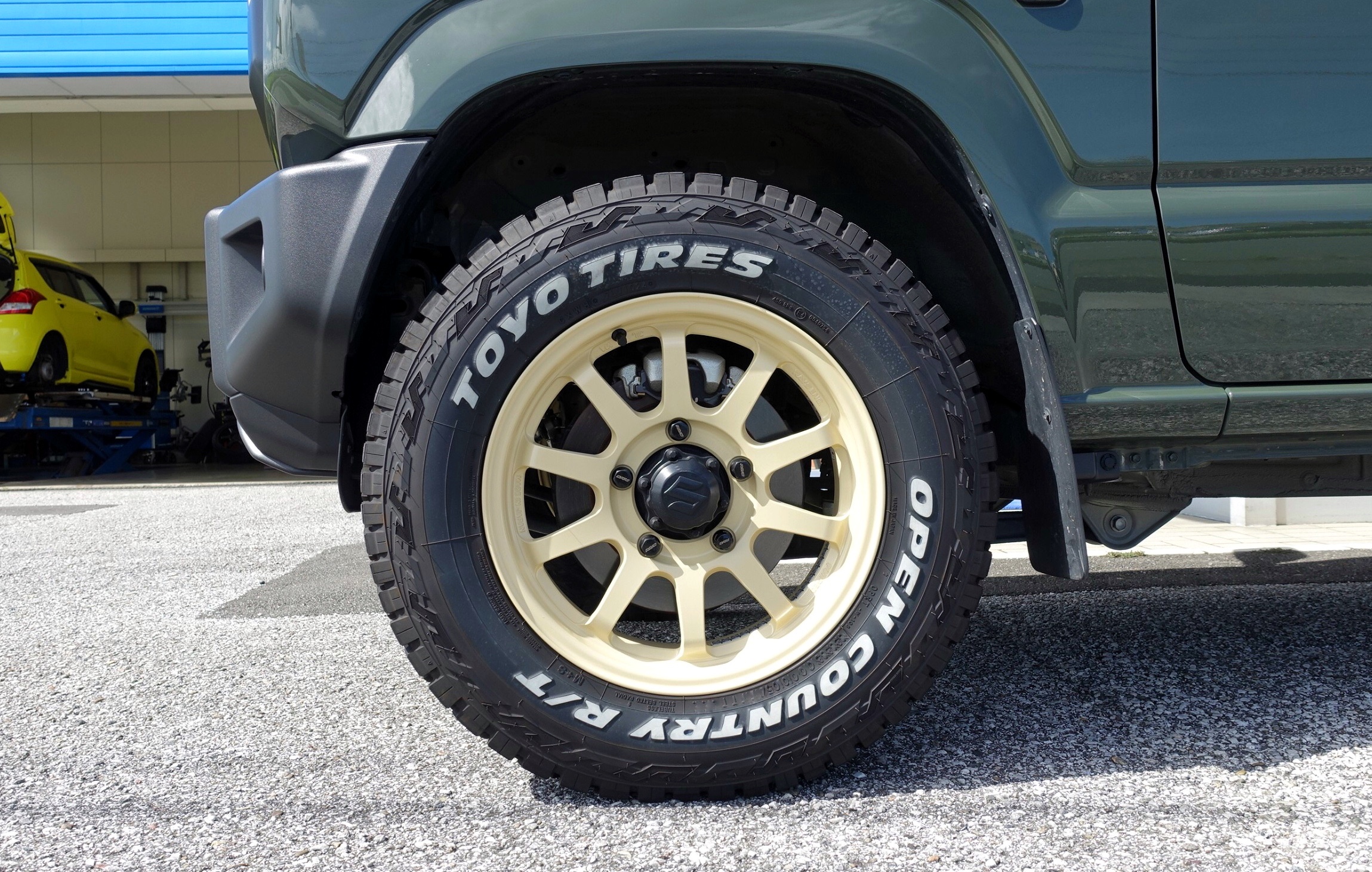 広大な大地を想像させる絶妙なホイールチョイス！スズキ ジムニー