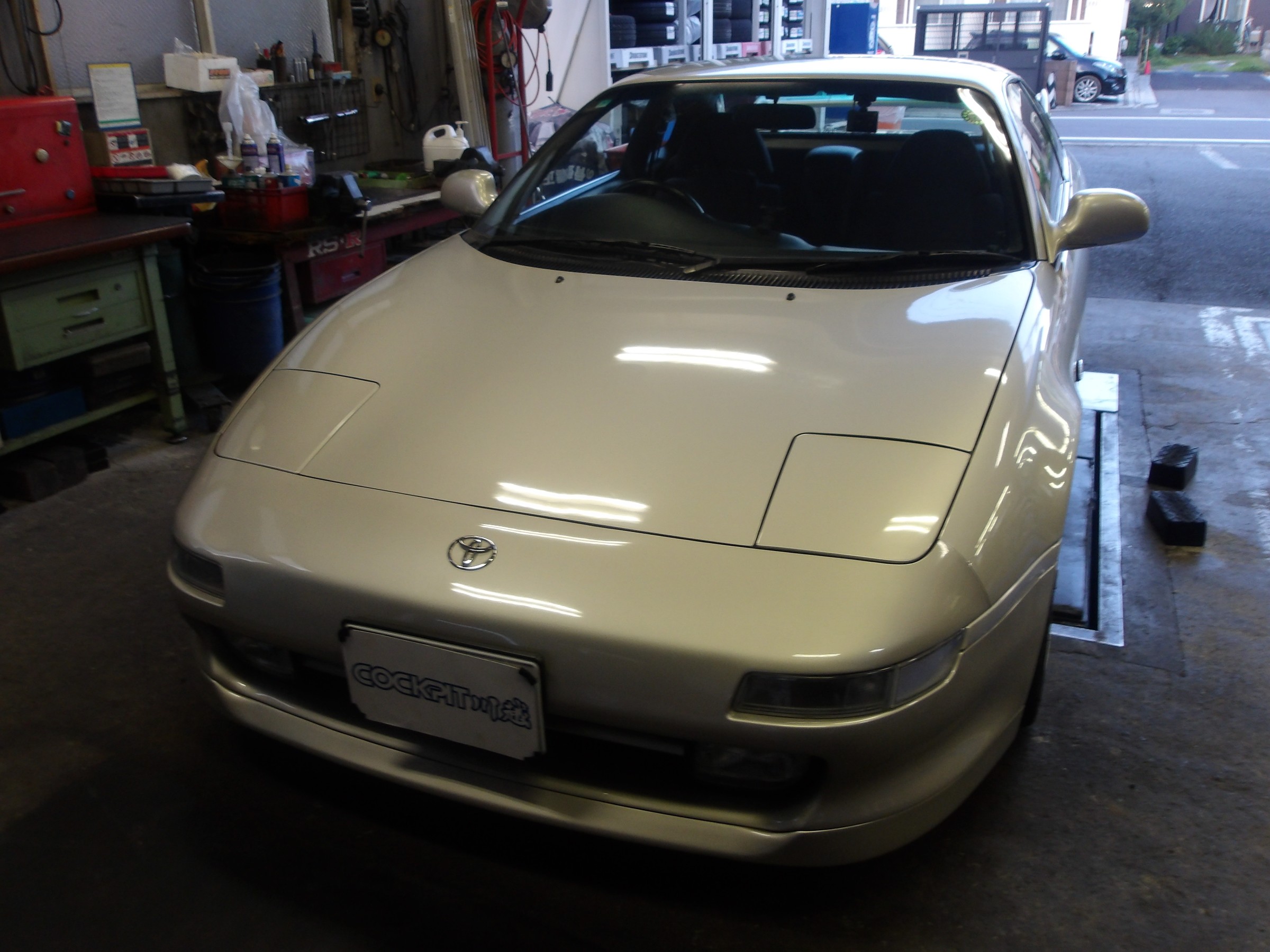 MR2（SW20）ブレーキキャリパーオーバーホール及びディクセル製