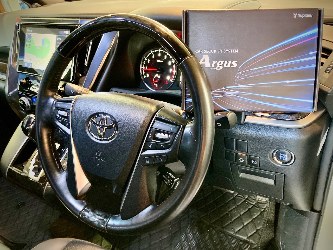 AGH35W TOYOTA ALPHARD ✖ Yupiteru CAR SECURITY SYSTEM Argus