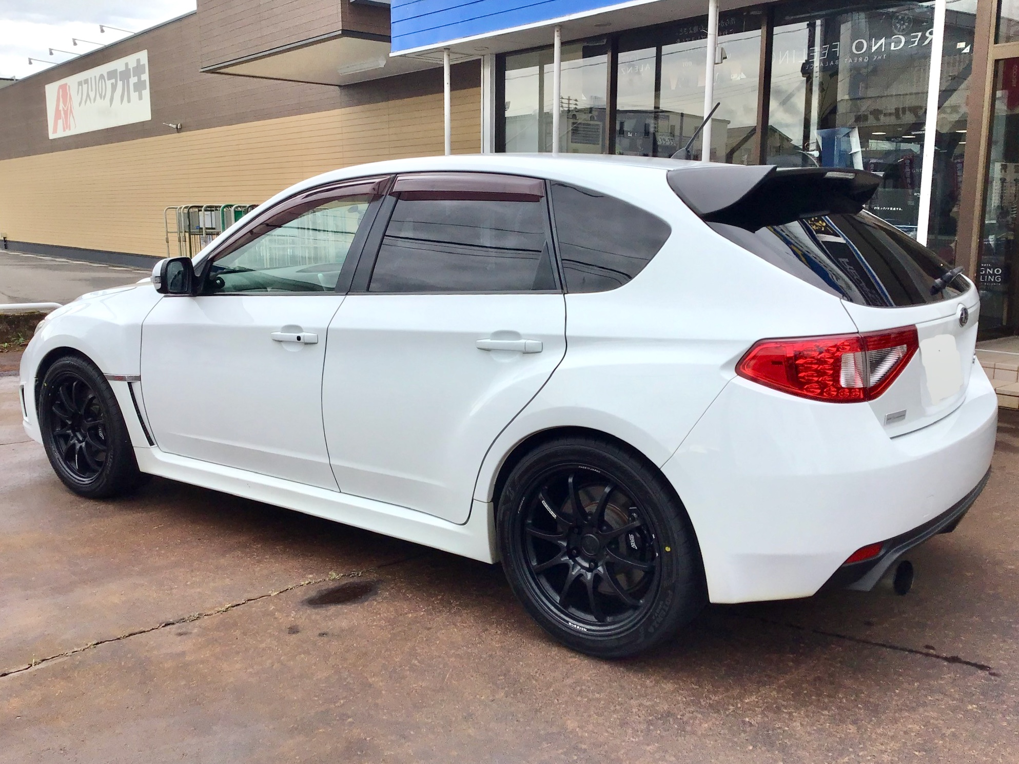 インプレッサ WRX STI GRB POTENZA S007A × RAYS VOLK RACING インプレッサ WRX STI GRB POTENZA S007A × RAYS VOLK RACING