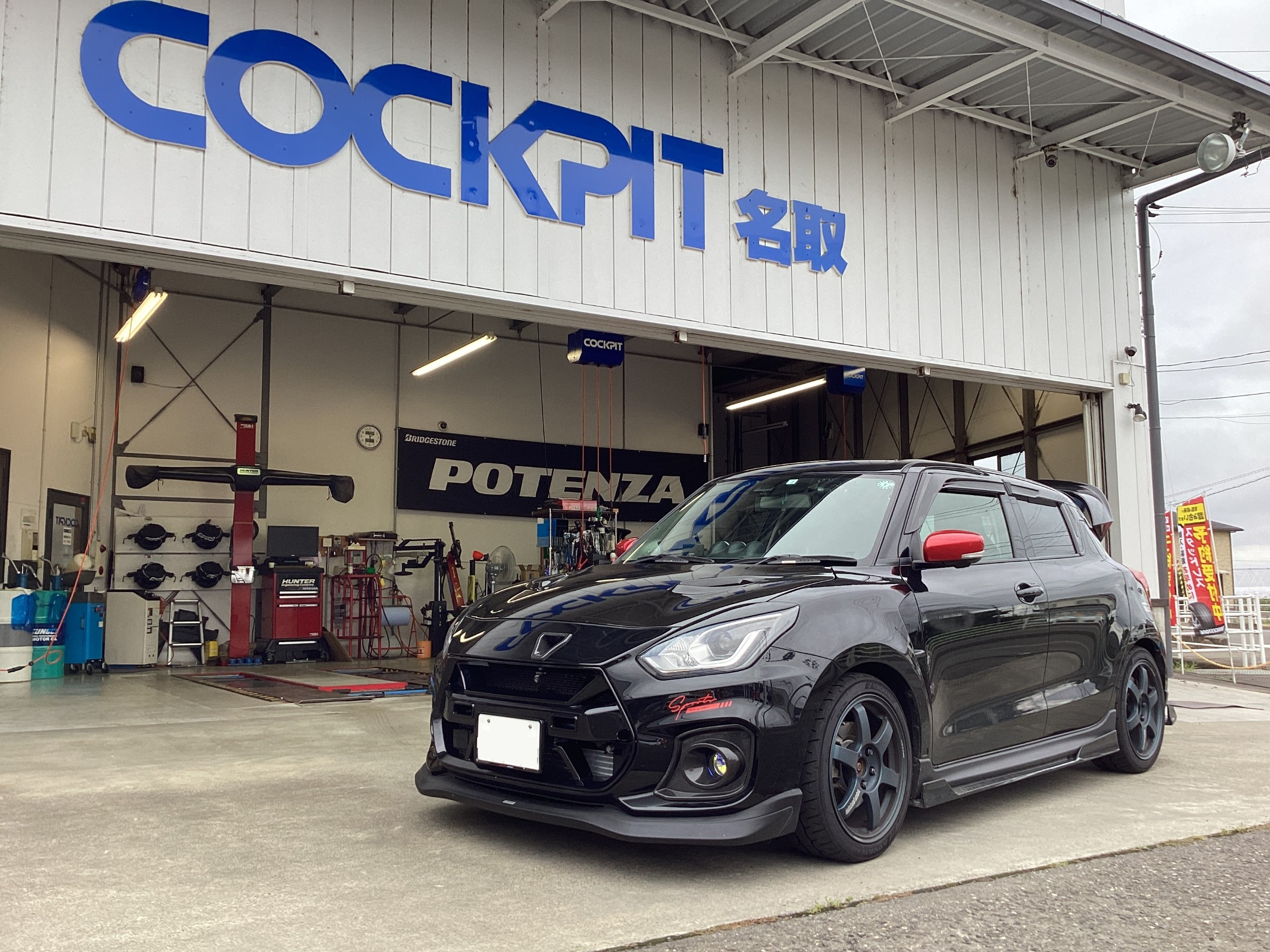 スイフトスポーツ ZC33S インタークーラーとか色々取り付けます