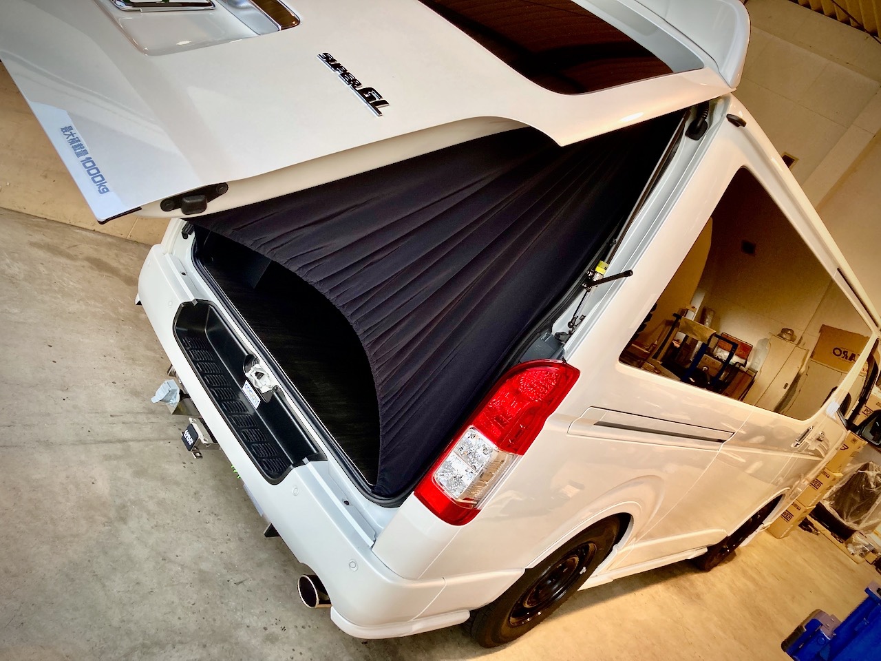 GDH206V TOYOTA HIACE ✖ AIZU-BLOCKER & STOPPER | ☆メモらんだむ