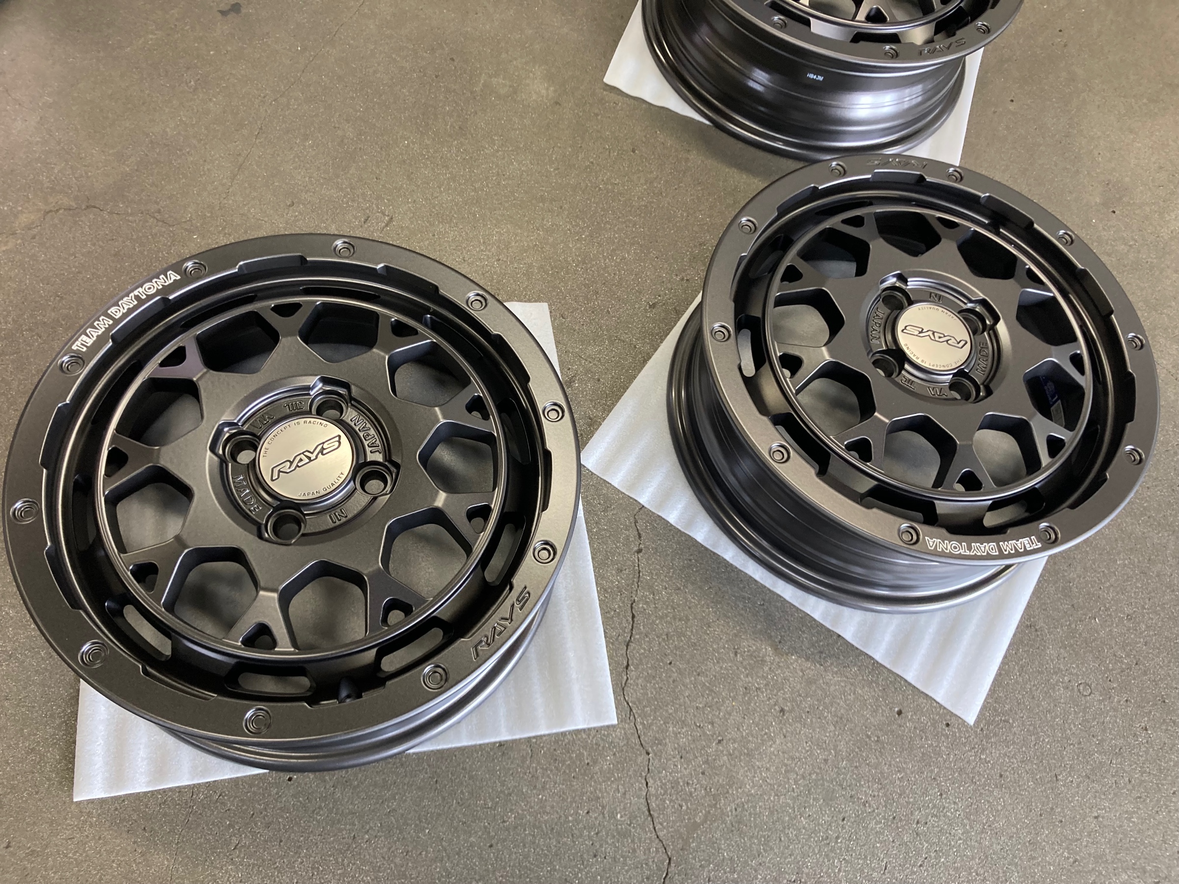 RAYS チームデイトナ　M9 タイヤホイールセット TEAM DAYTONA ホイール4本セット RAYS レイズ チームデイトナ