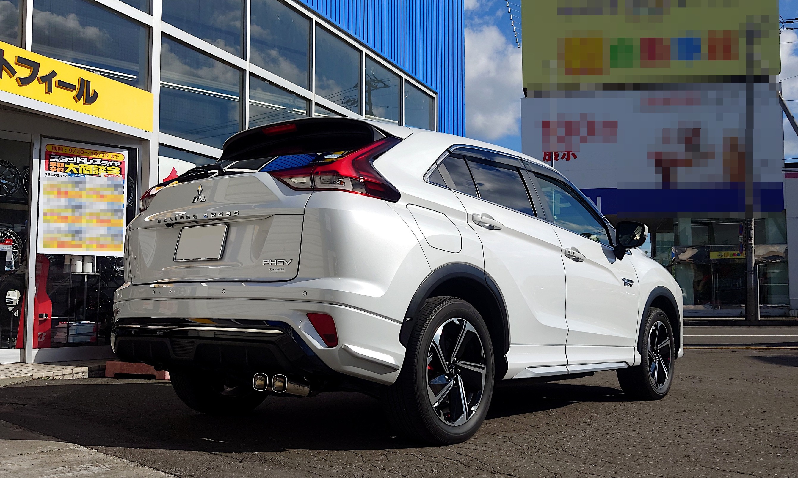 ガナドール Vertex 4WD/SUV (P.B.S搭載) マフラー の取付作業