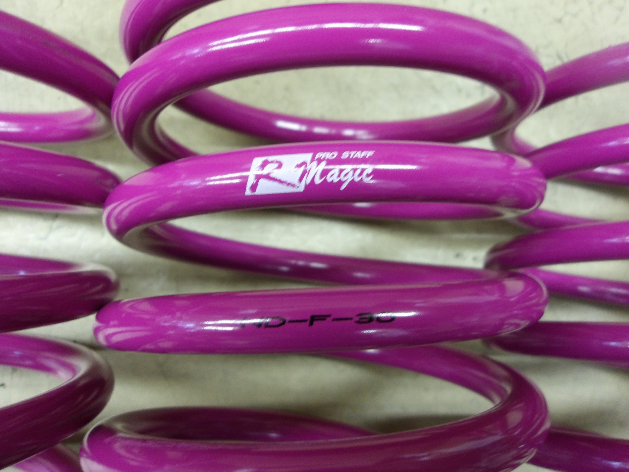 ロードスター（ND5RC）Rマジック製ローダウンスプリング装着