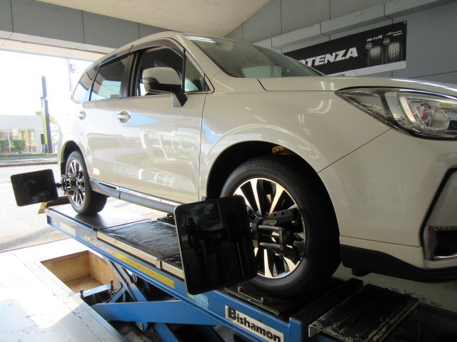 フロントのみ　ハムタロ　エナペタル製　ビルシュタイン　純正形状フォレスター フォレスターのエナペタル・ビルシュタインに関するカスタム事例