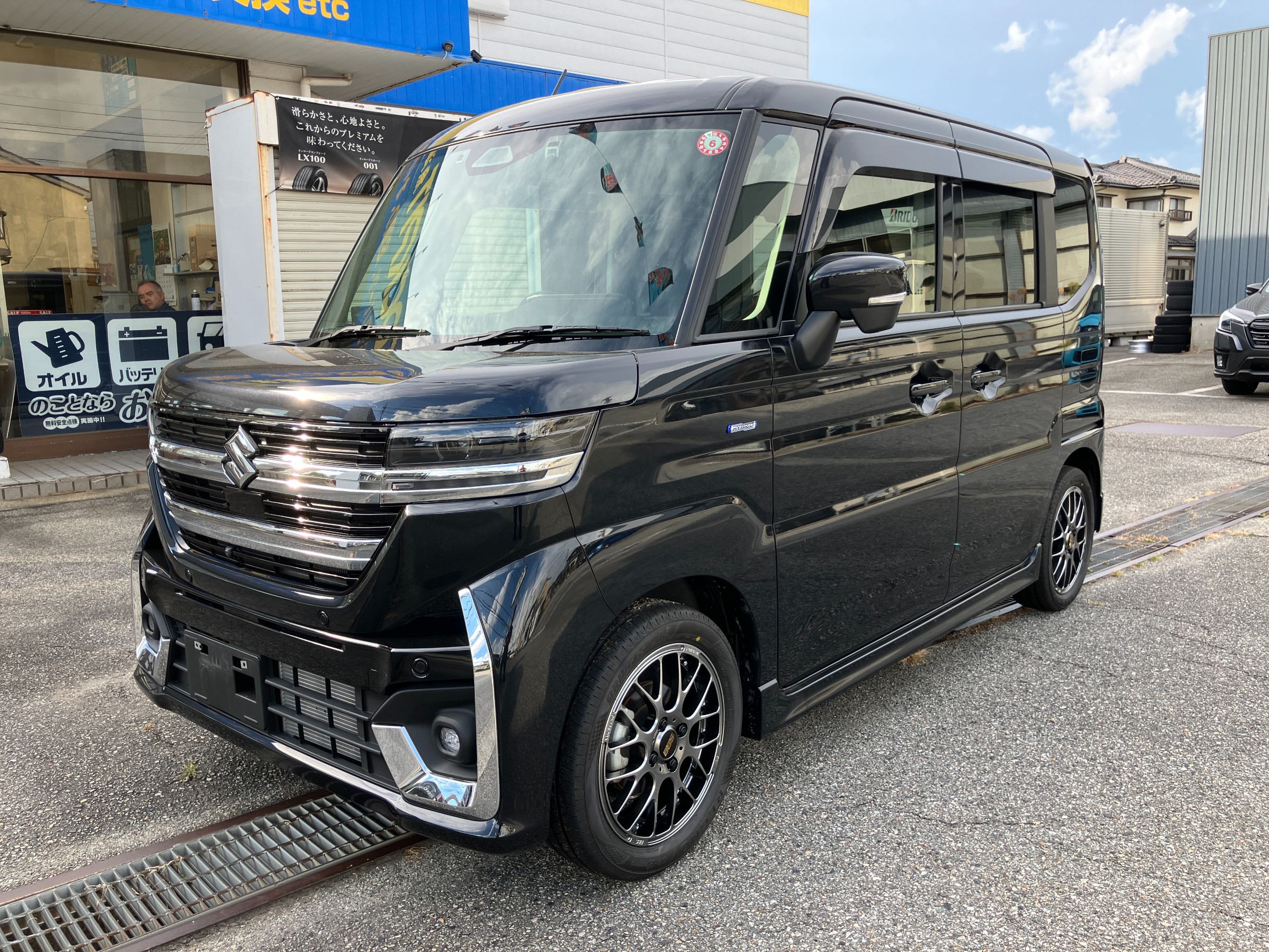 納車前の新型スペーシアカスタムをカスタム | スズキ スペーシア 納車前の新型スペーシアカスタムをカスタム | スズキ スペーシア