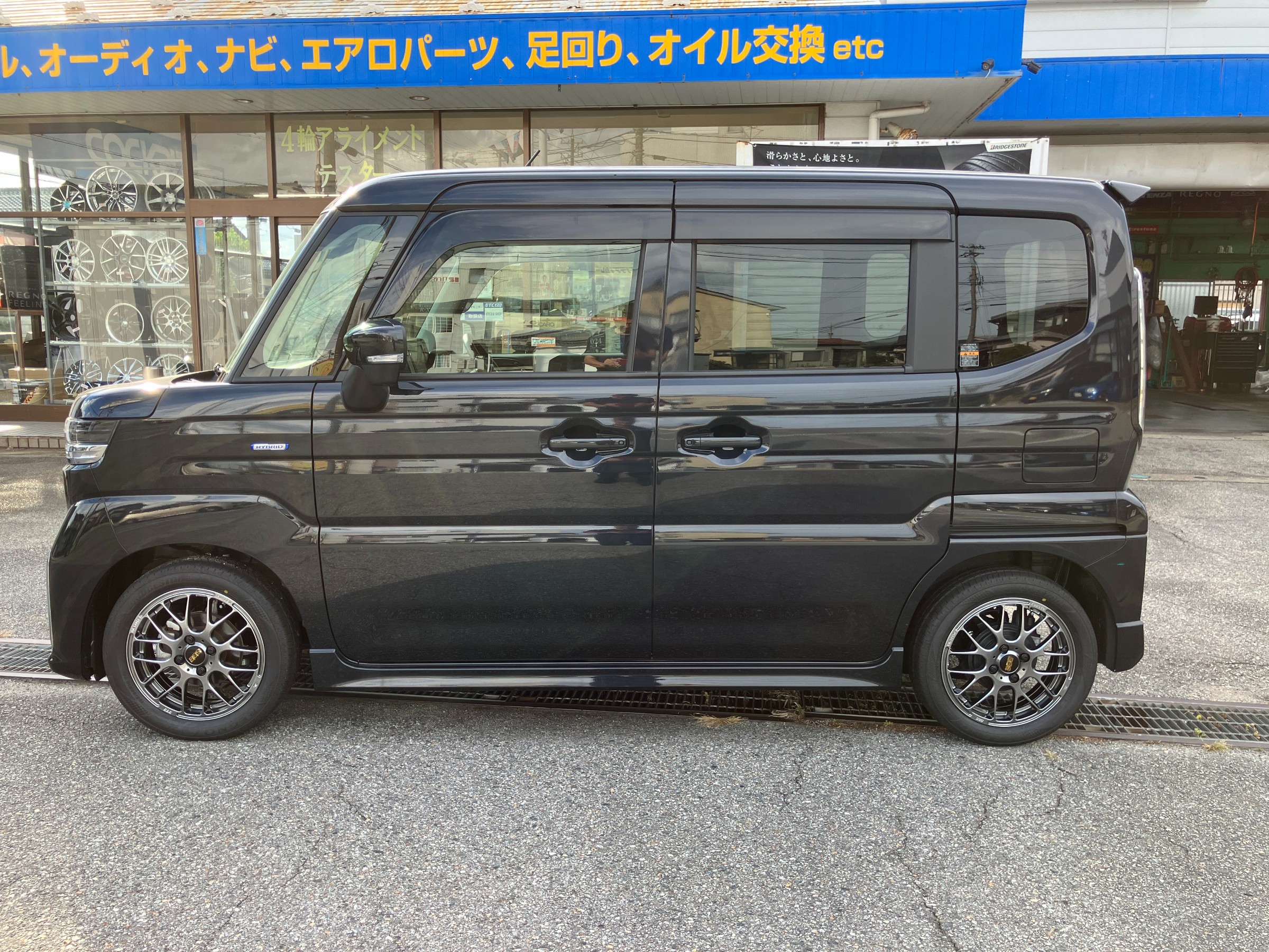 納車前の新型スペーシアカスタムをカスタム | スズキ スペーシア 納車前の新型スペーシアカスタムをカスタム | スズキ スペーシア